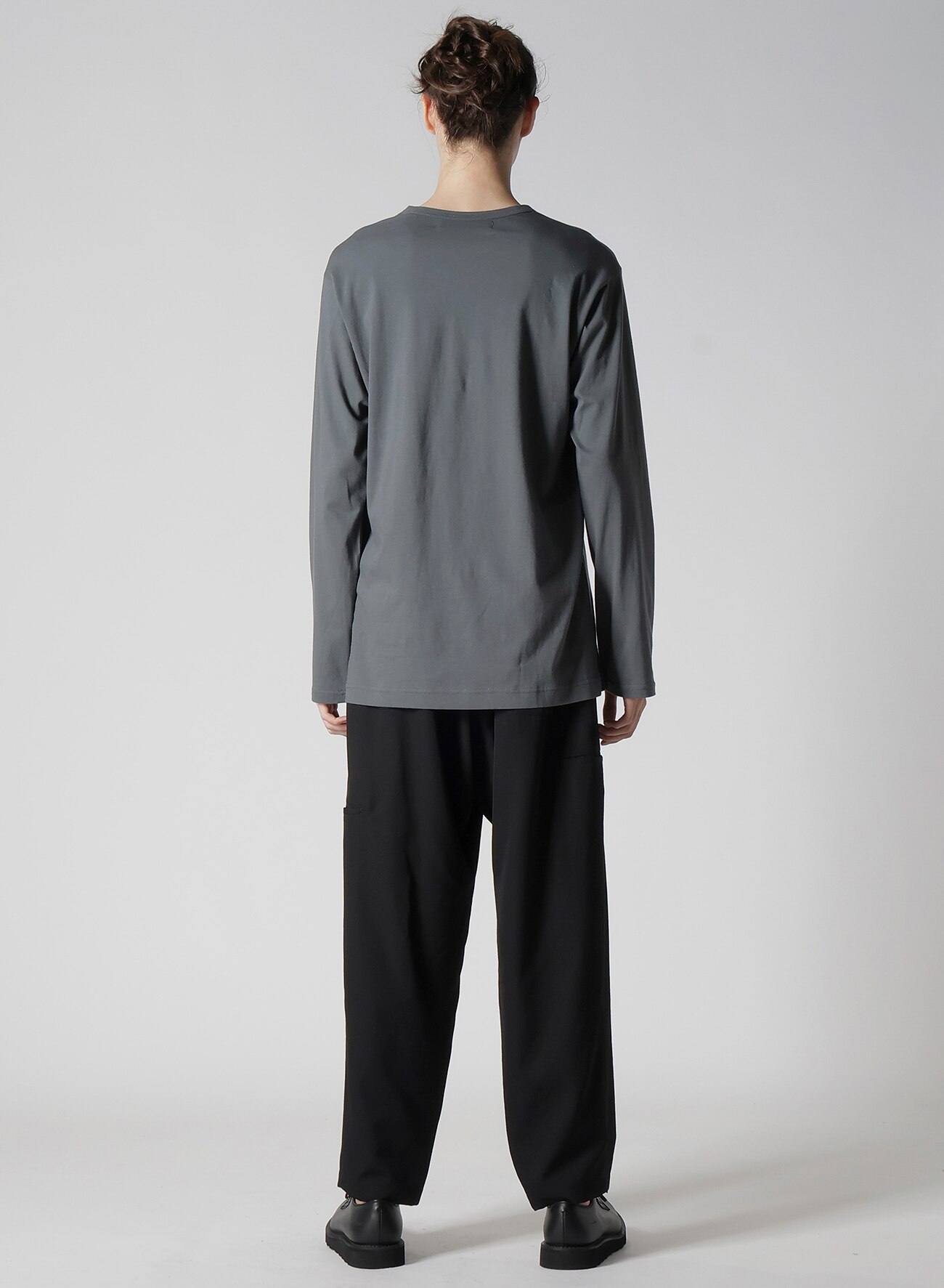 Y's for men LOGO PRINT LONG SLEEVE T-SHIRTS_9