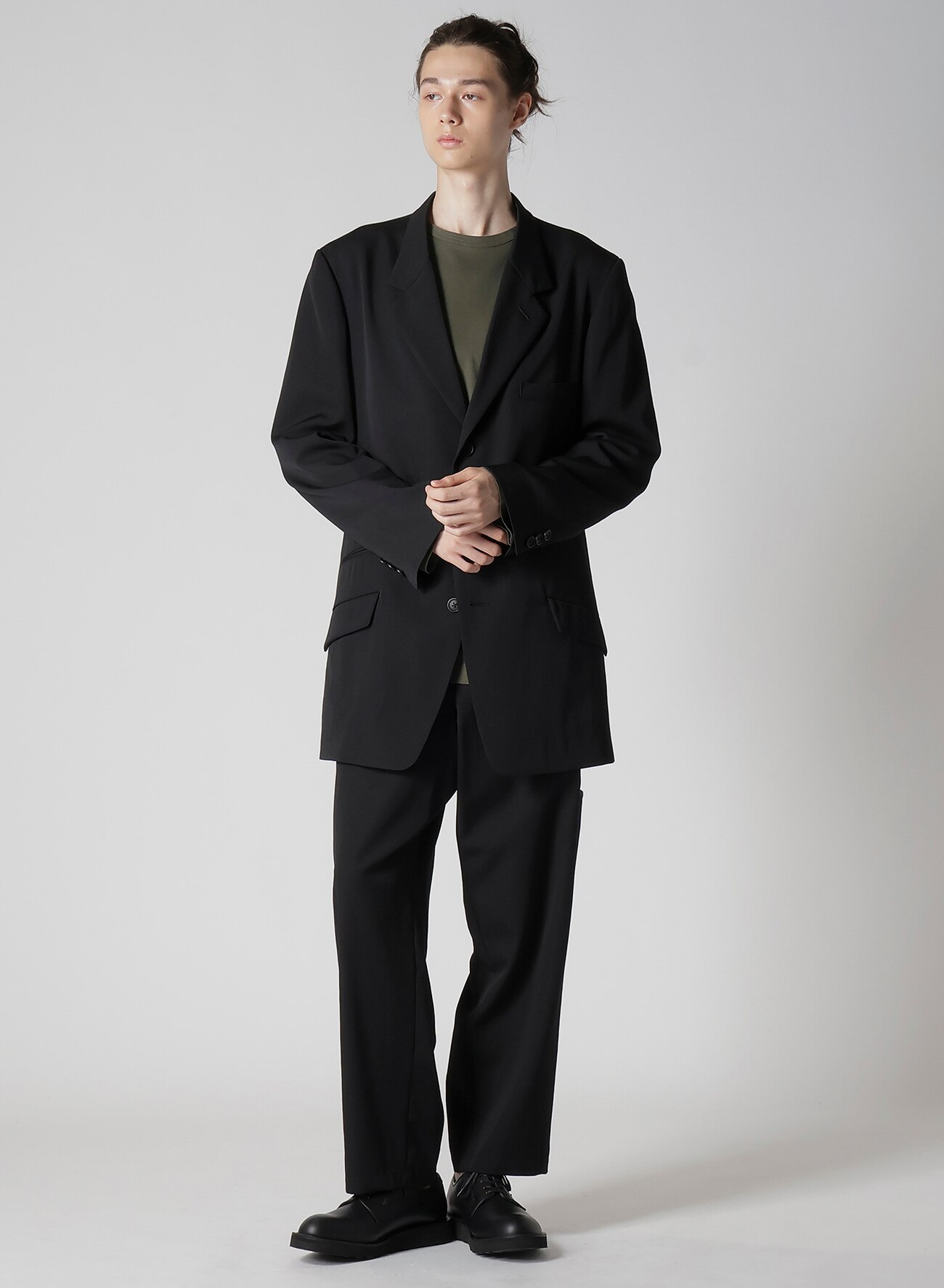 Y's for men LOGO PRINT LONG SLEEVE T-SHIRTS_10