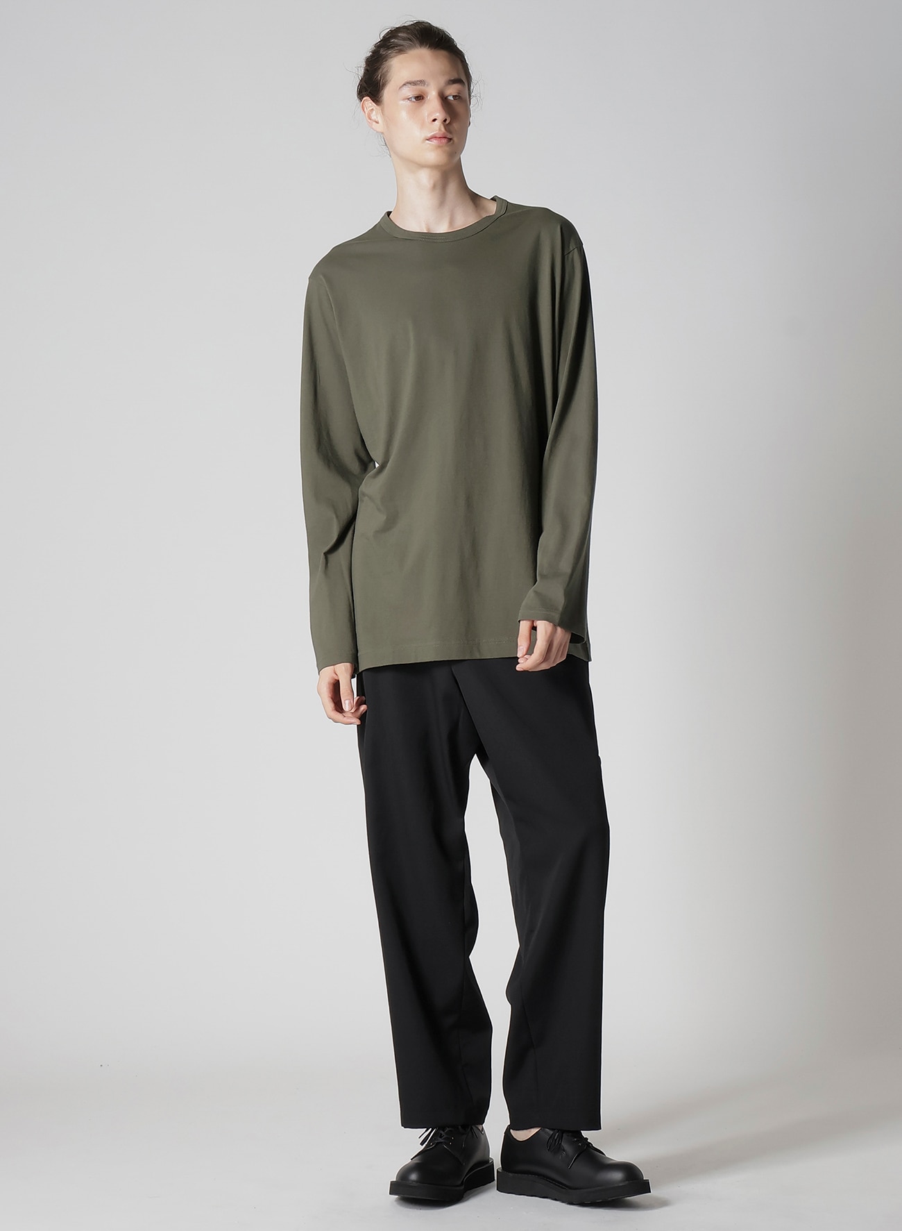 Y's for men LOGO PRINT LONG SLEEVE T-SHIRTS_6