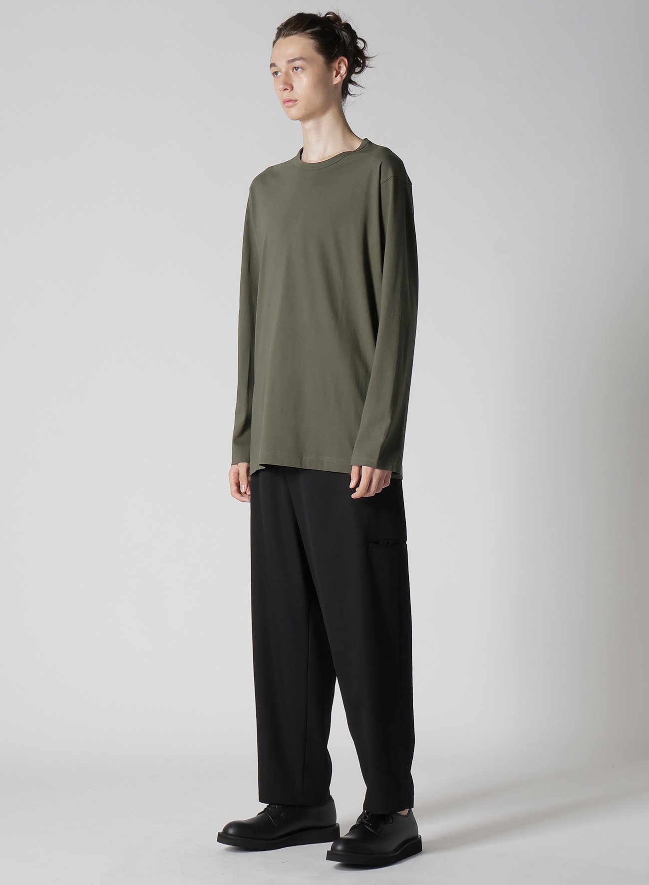 Y's for men LOGO PRINT LONG SLEEVE T-SHIRTS_7