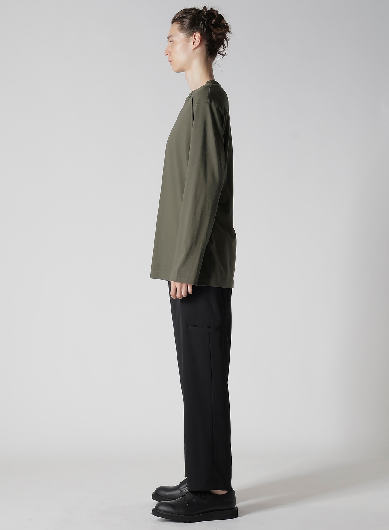 Y's for men LOGO PRINT LONG SLEEVE T-SHIRTS_8