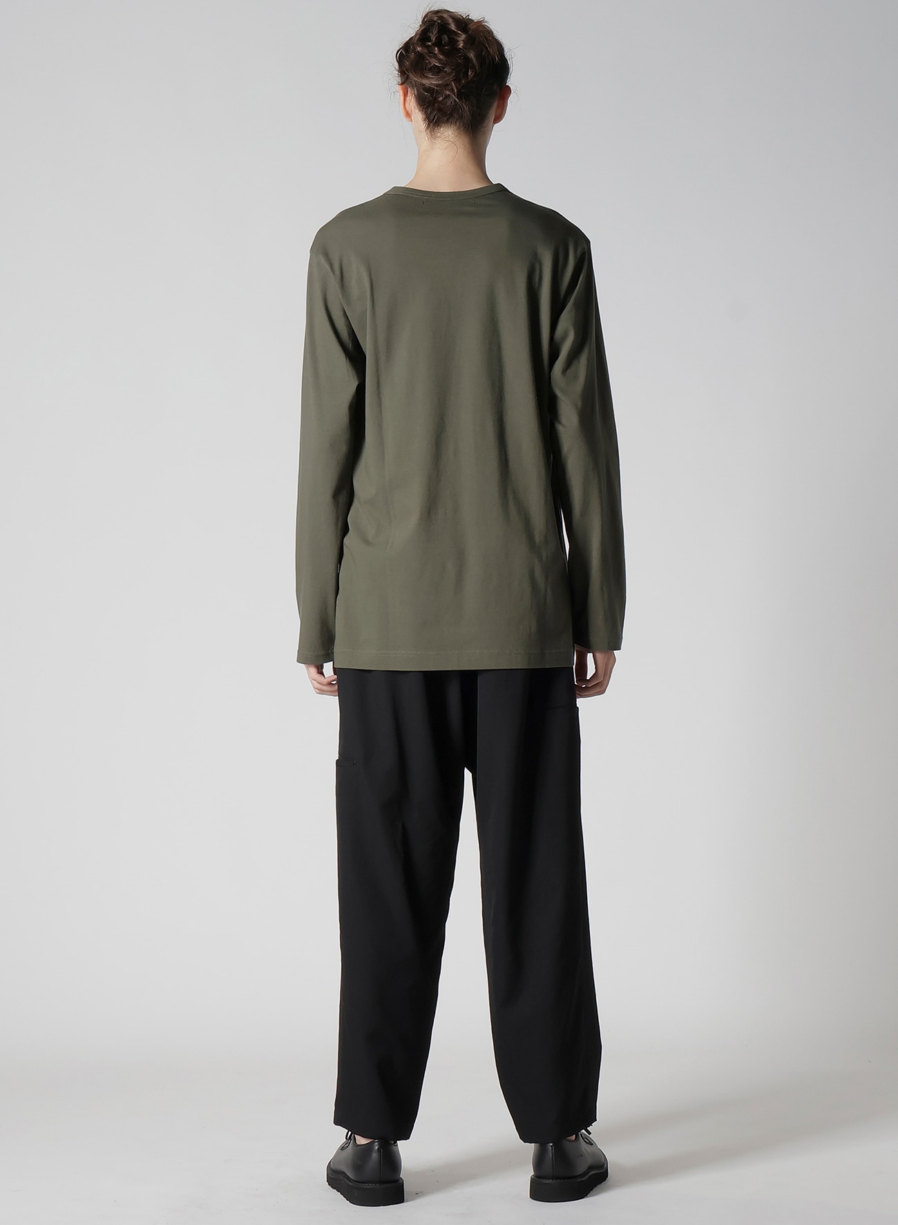 Y's for men LOGO PRINT LONG SLEEVE T-SHIRTS_9