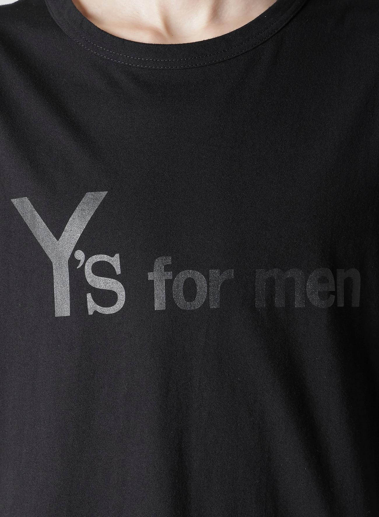 Y's for men LOGO PRINT SLEEVELESS T-SHIRTS_3