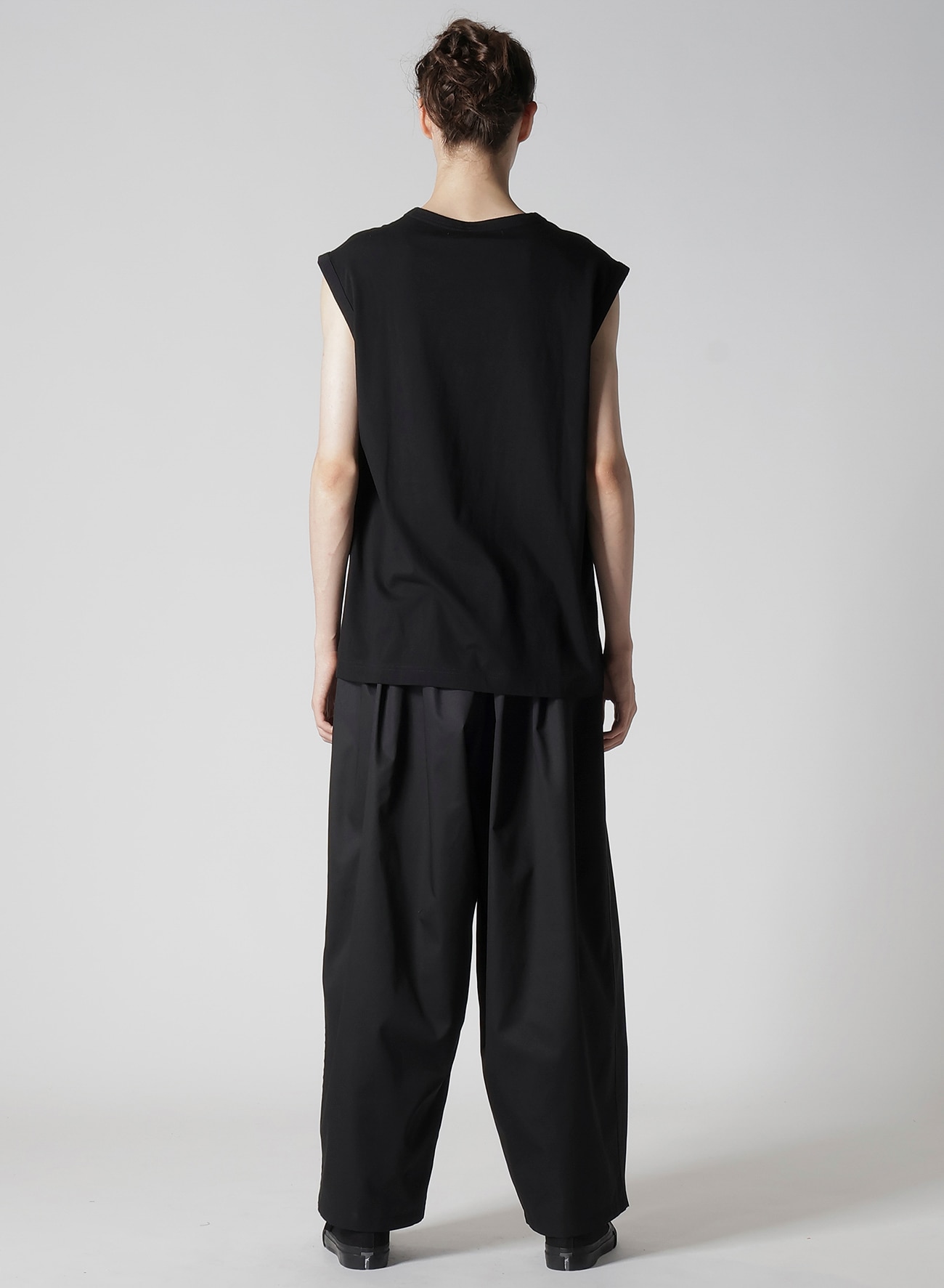 Y's for men LOGO PRINT SLEEVELESS T-SHIRTS_8