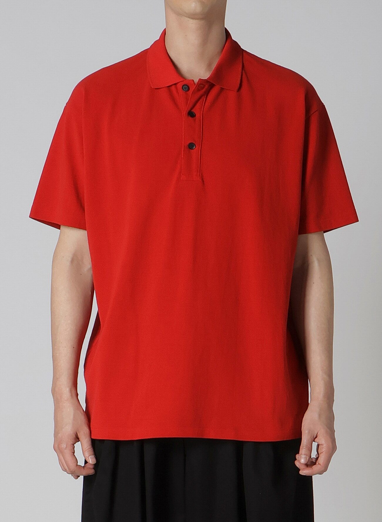 Y's for men LOGO EMBROIDERY POLO_3