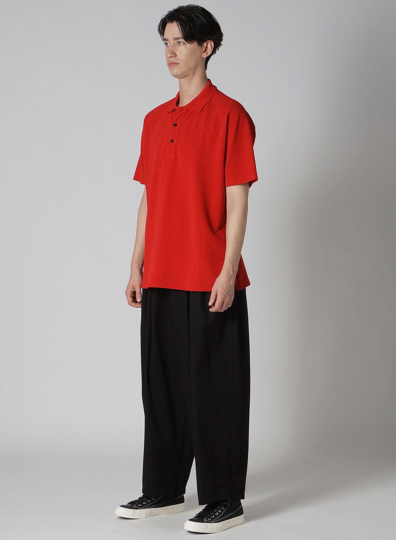 Y's for men LOGO EMBROIDERY POLO_8