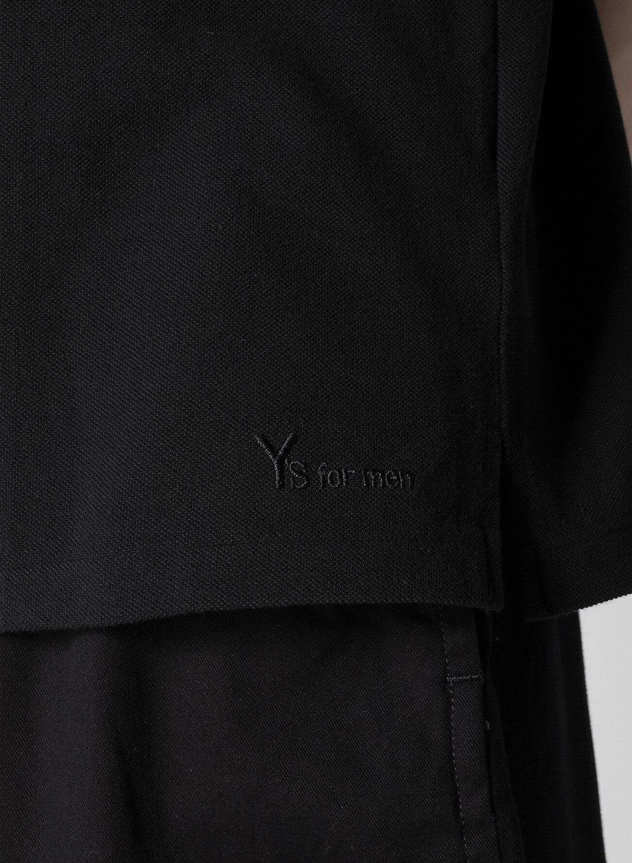 Y's for men LOGO EMBROIDERY POLO_7