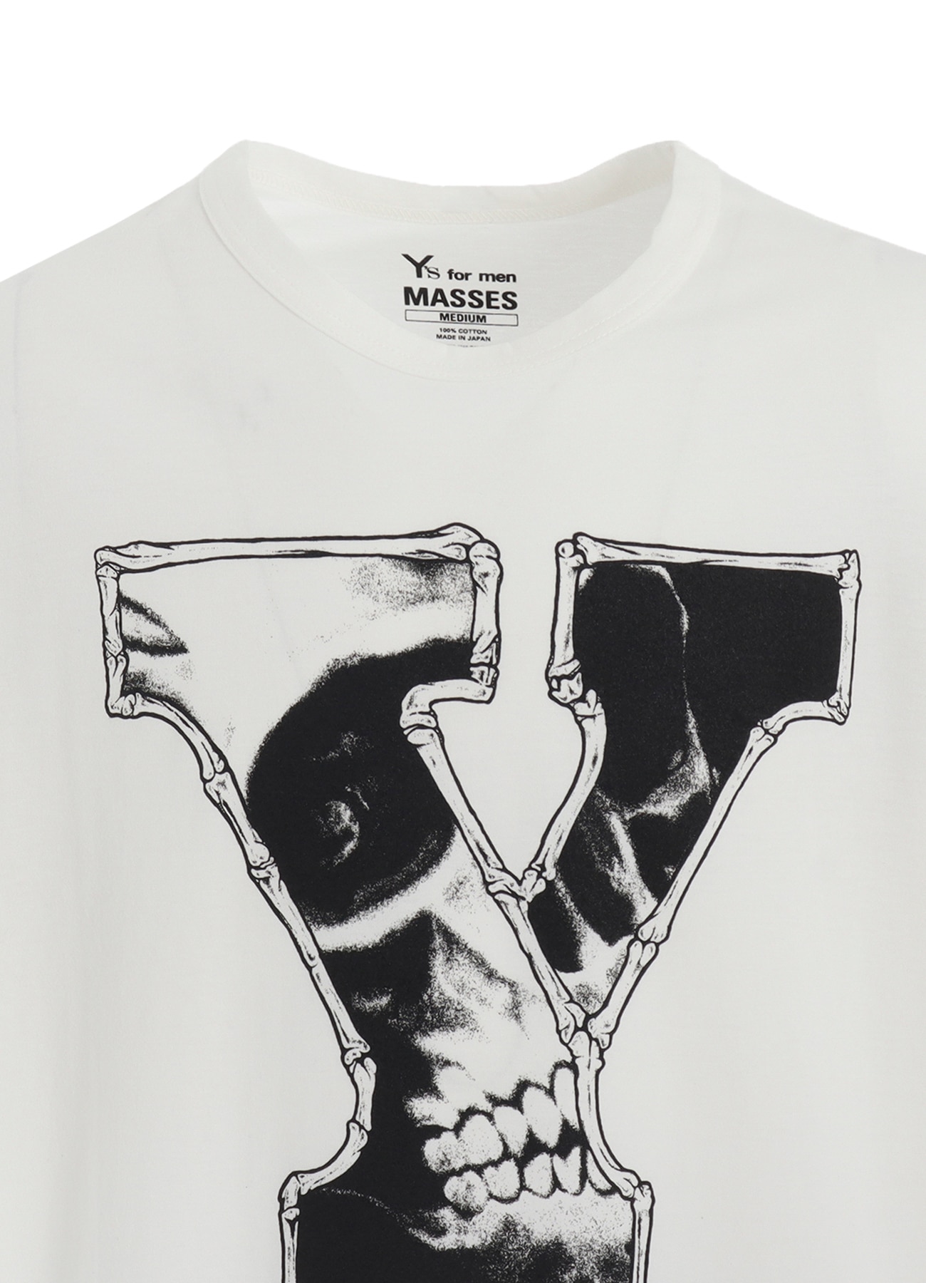 Y's for men × MASSES T-SHIRT "PEEK"_4