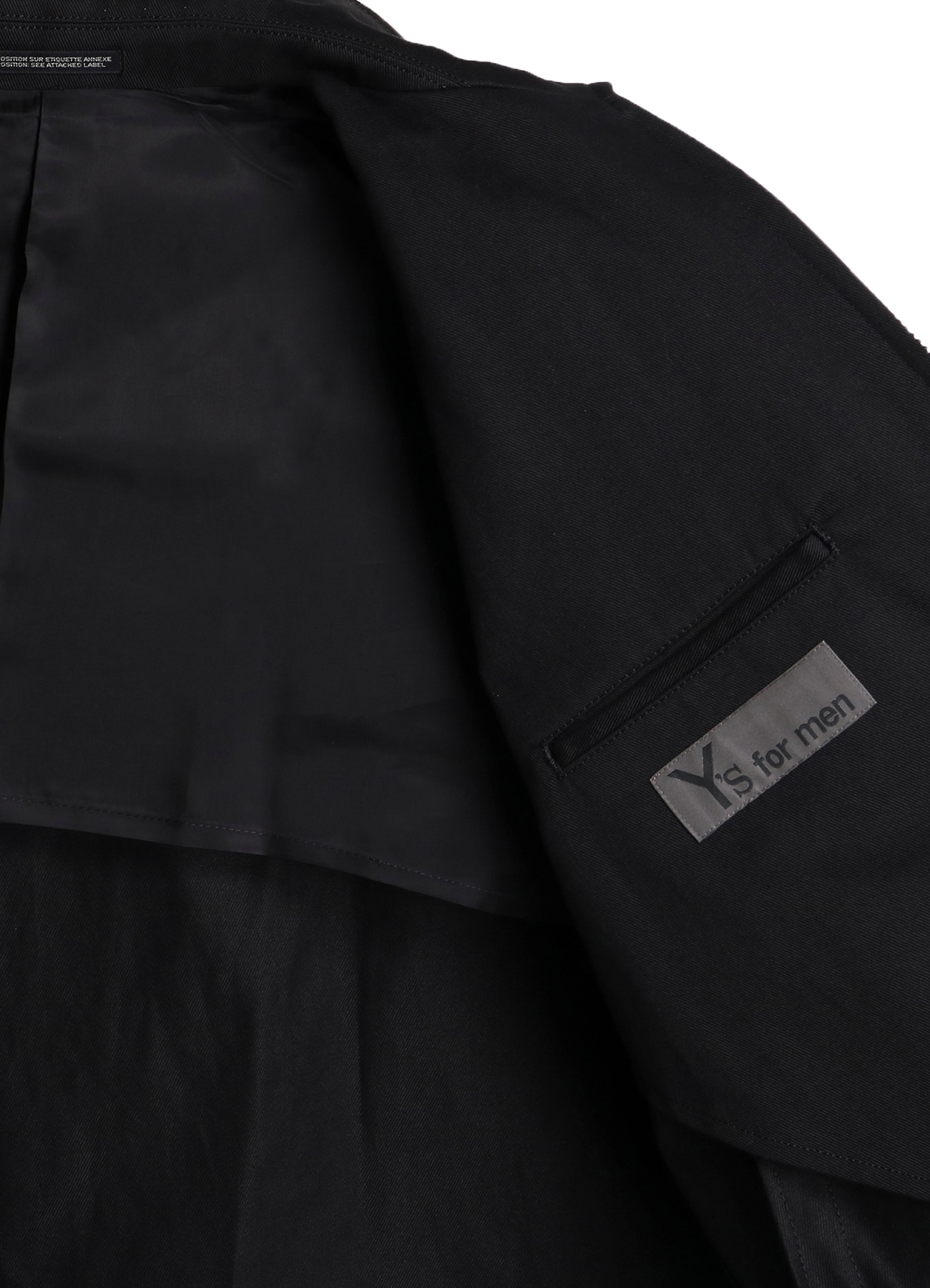 KATSURAGI BLOUSON(S Black): Y's for men｜WILDSIDE YOHJI