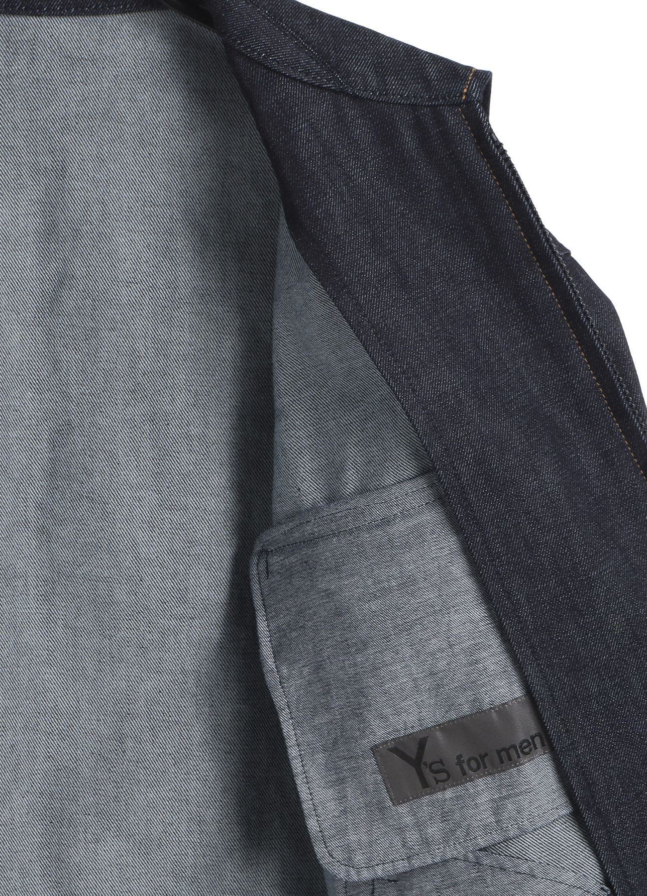 January 11, 10:00(JST) Release] 13oz UNEVEN YARN DENIM BLOUSON WITH COLLOR COMBI_13