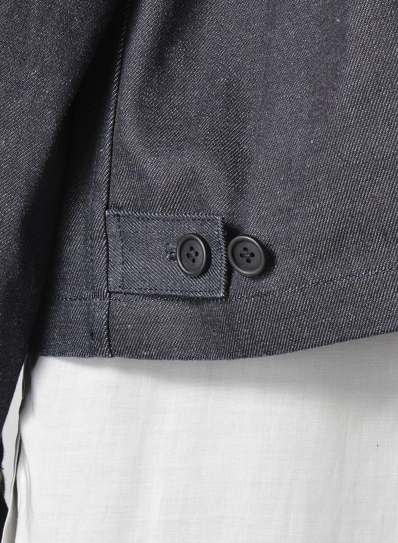 January 11, 10:00(JST) Release] 13oz UNEVEN YARN DENIM BLOUSON WITH COLLOR COMBI_6