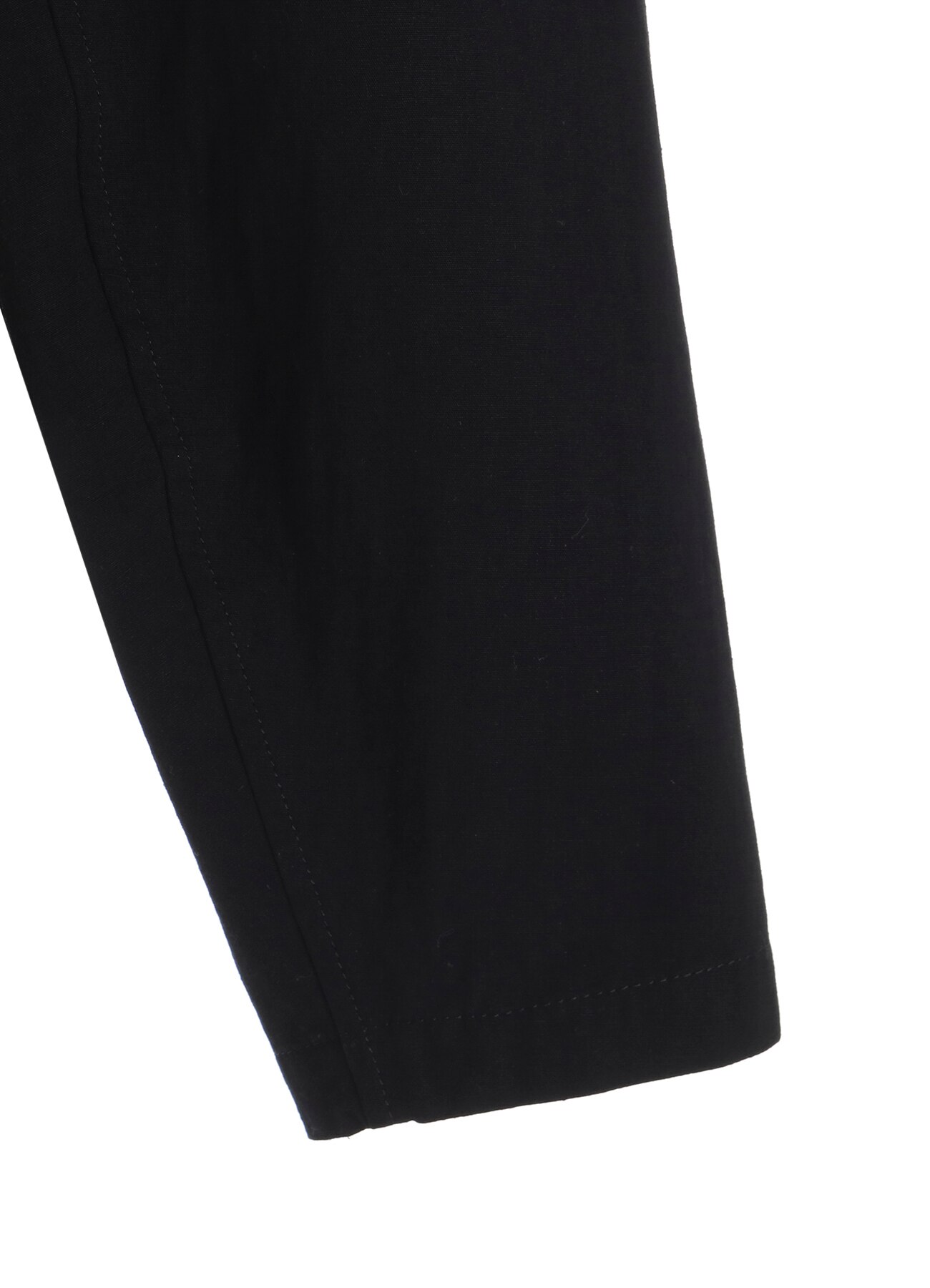 FASTENER BLOUSON WITH COTTON LINEN UNEVEN YARN CANVAS_5