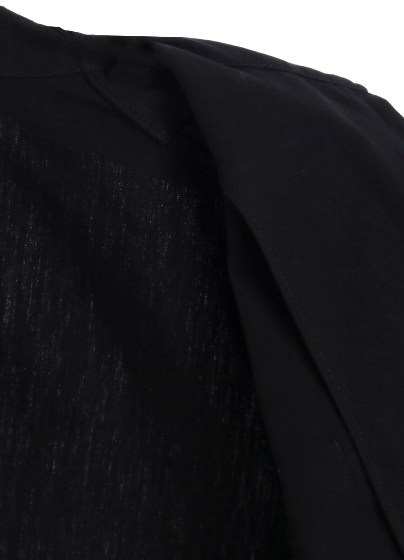 FASTENER BLOUSON WITH COTTON LINEN UNEVEN YARN CANVAS_7