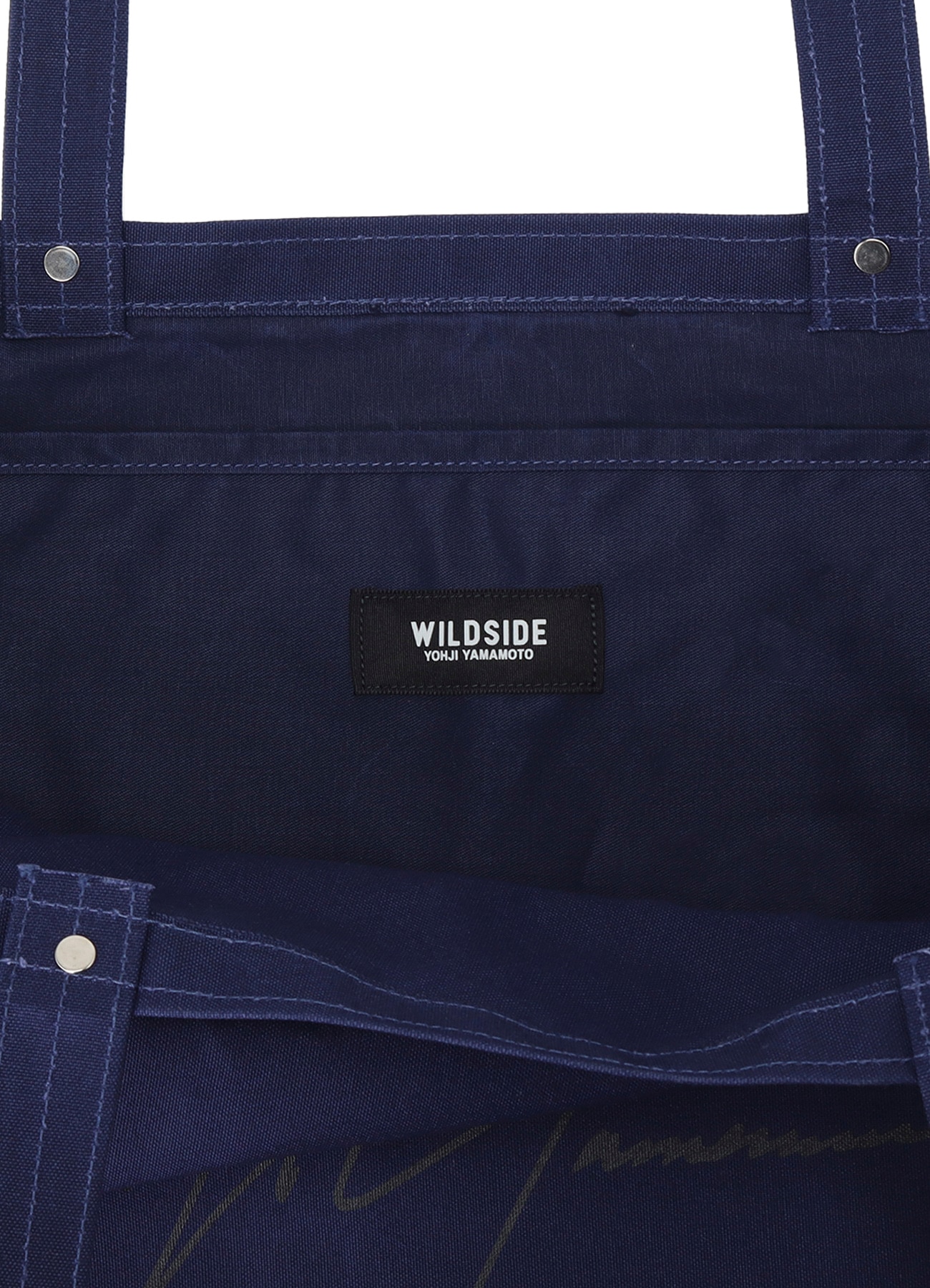 WILDSIDE × ICHIZAWA SHINZABURO HANPU Tote Bag(FREE SIZE Blue