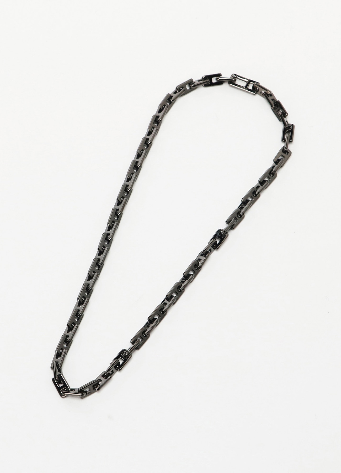 WILDSIDE × AMBUSH PADLOCK CHAIN NECKLACE(FREE SIZE BLACK): AMBUSH｜WILDSIDE  YOHJI YAMAMOTO [Official