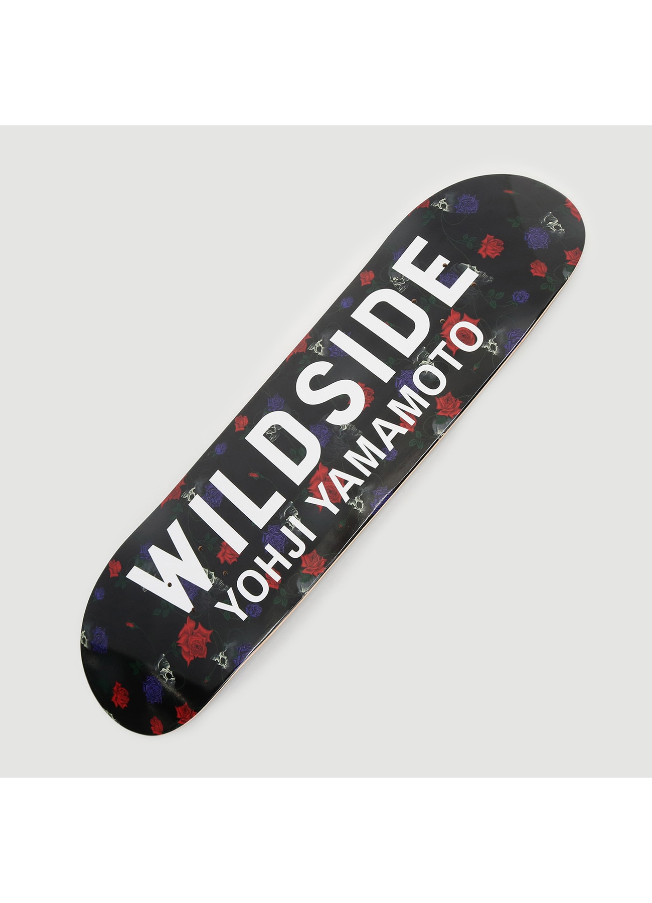 WILDSIDE × silkmasterSB Skull & Rose Skateboard Deck