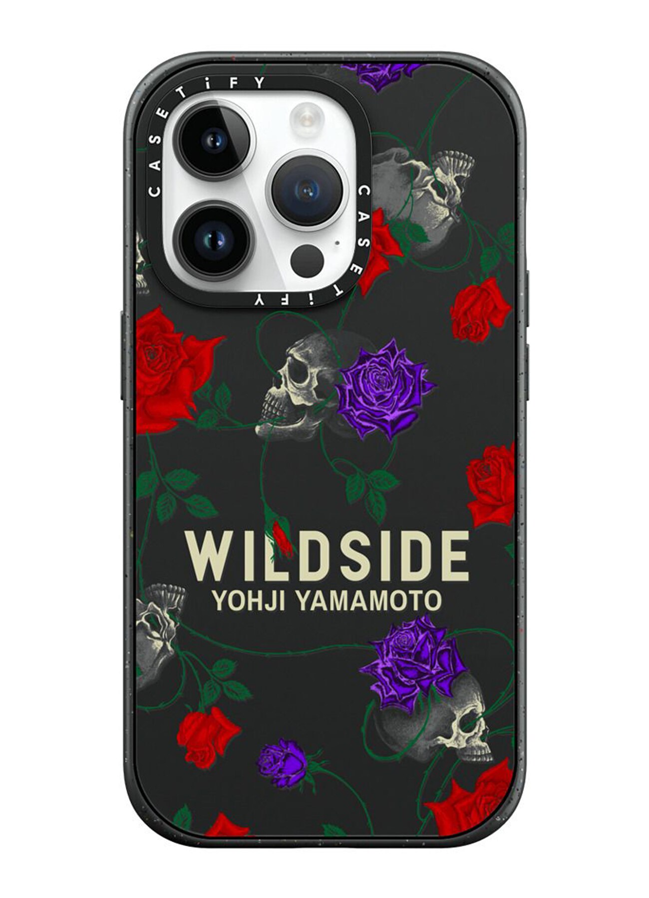 WILDSIDE×CASETiFY SKULL & ROSE iPhone case(Matte Black)_1