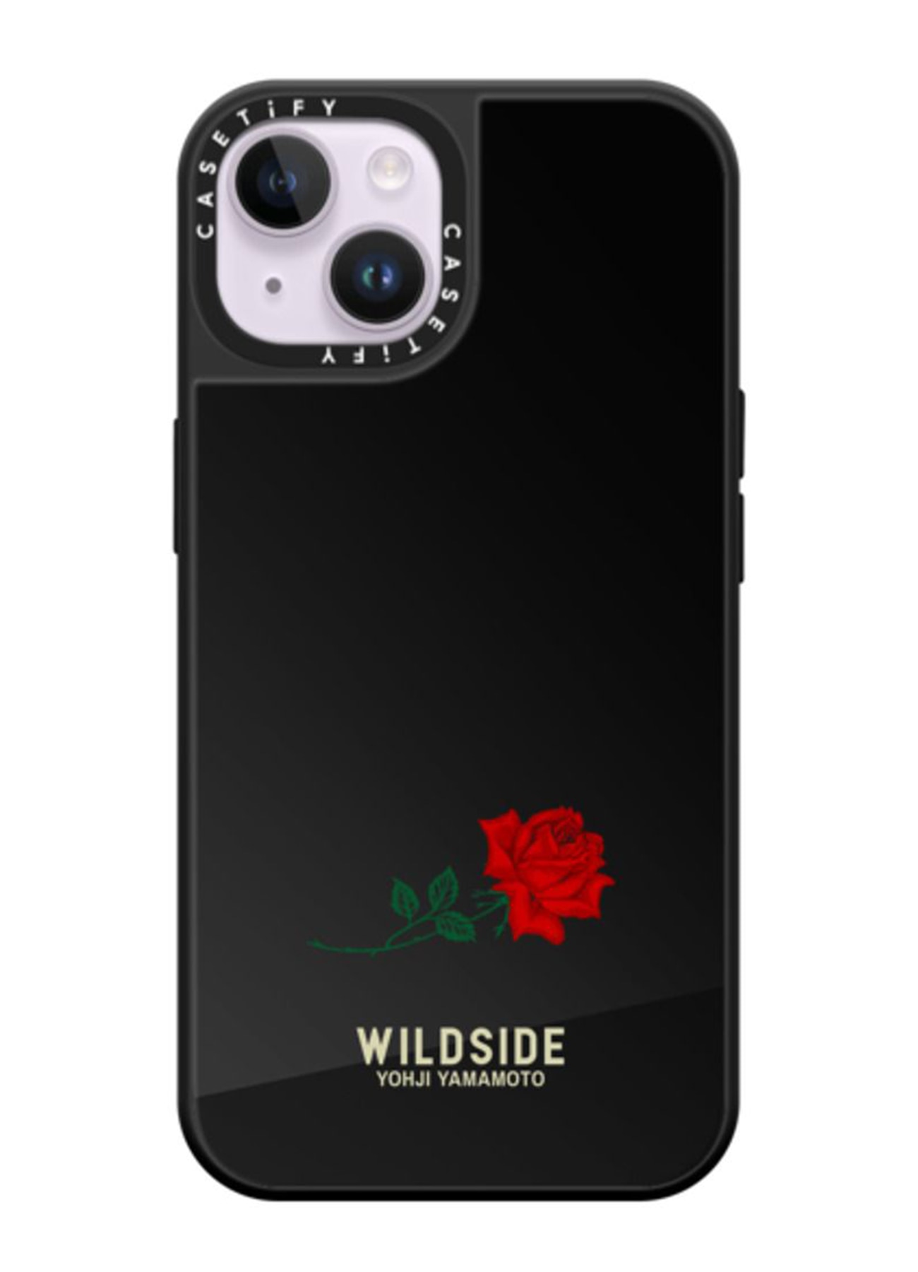 WILDSIDE×CASETiFY ROSE iPhone case(Mirror/Black)