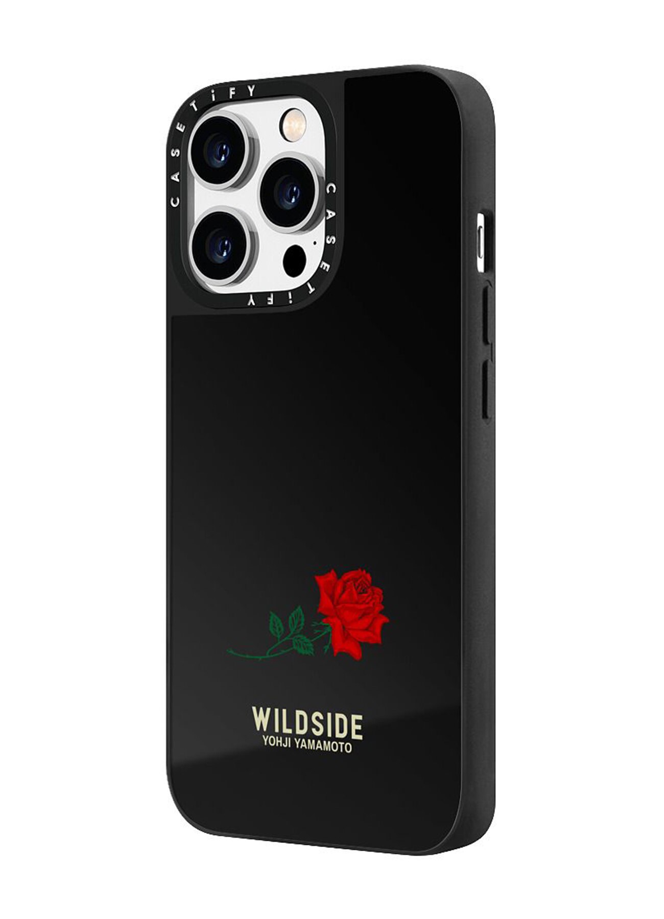 WILDSIDE×CASETiFY ROSE iPhone case(Mirror/Black)(iPhone 14 Pro Max