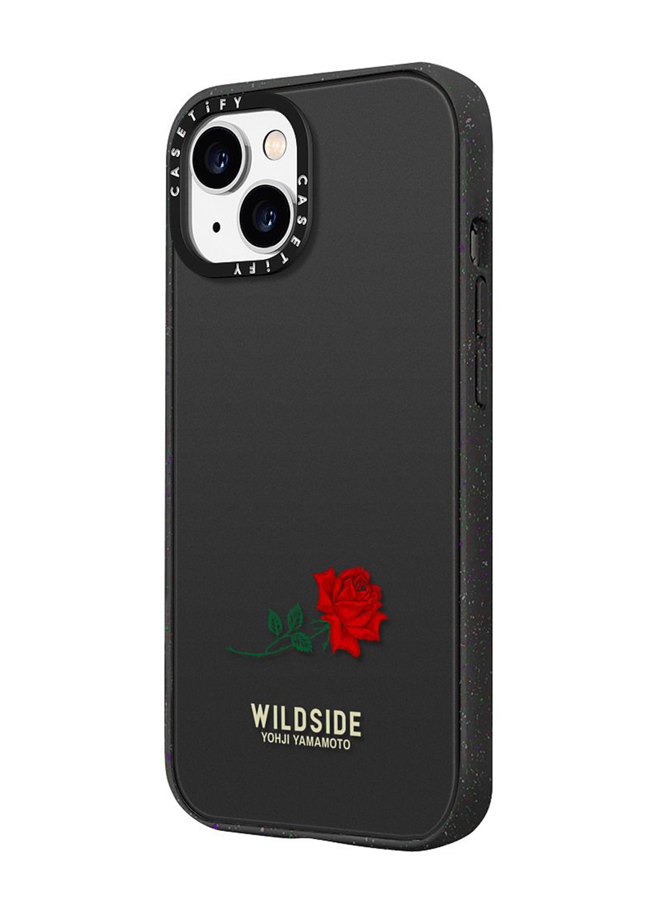 WILDSIDE ×CASETiFY ROSE iPhone case(Matte Black)(iPhone 14 BLACK