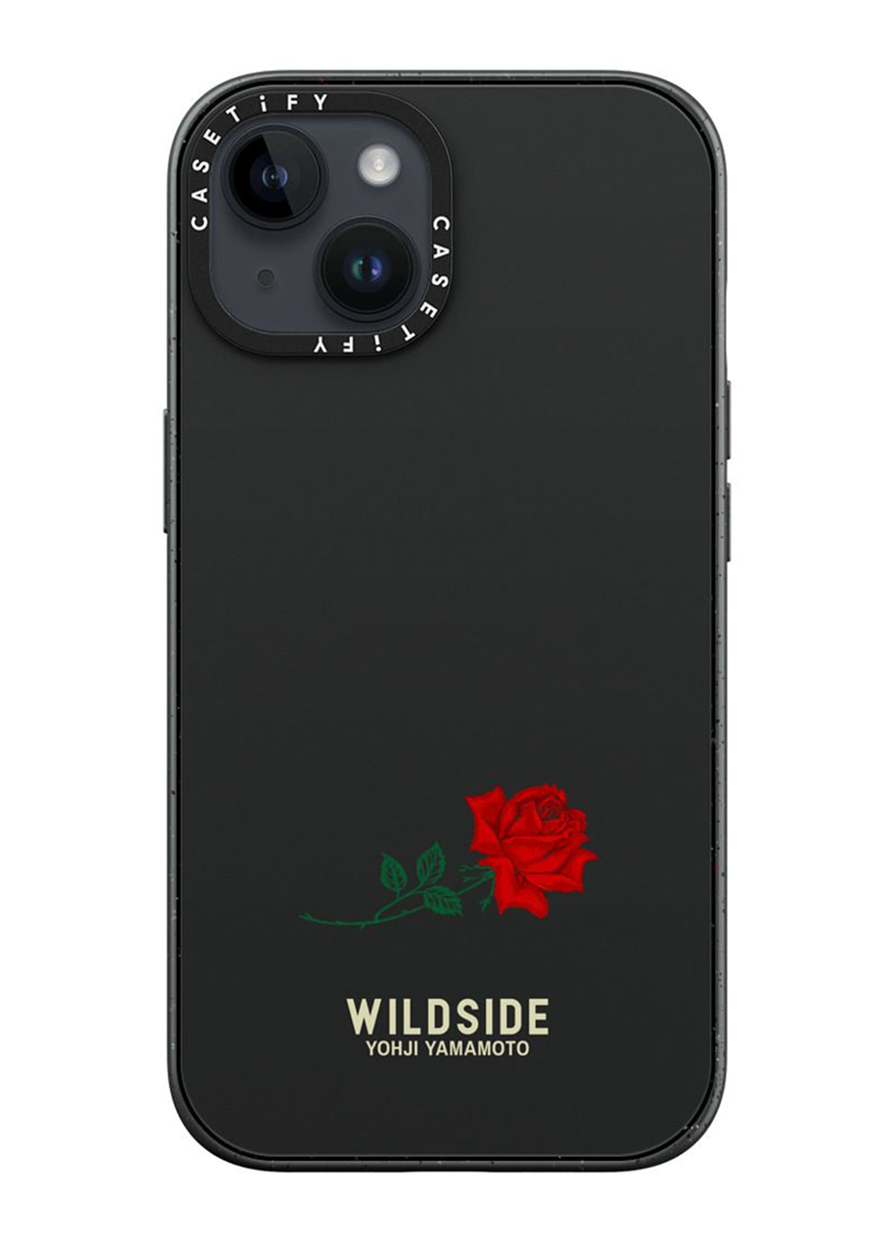 WILDSIDE×CASETiFY ROSE iPhone case(Matte Black)