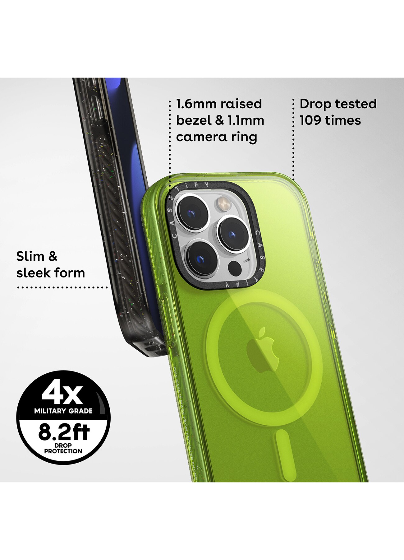 WILDSIDE x CASETiFY ROSE iPhone case (Matte Black)_11