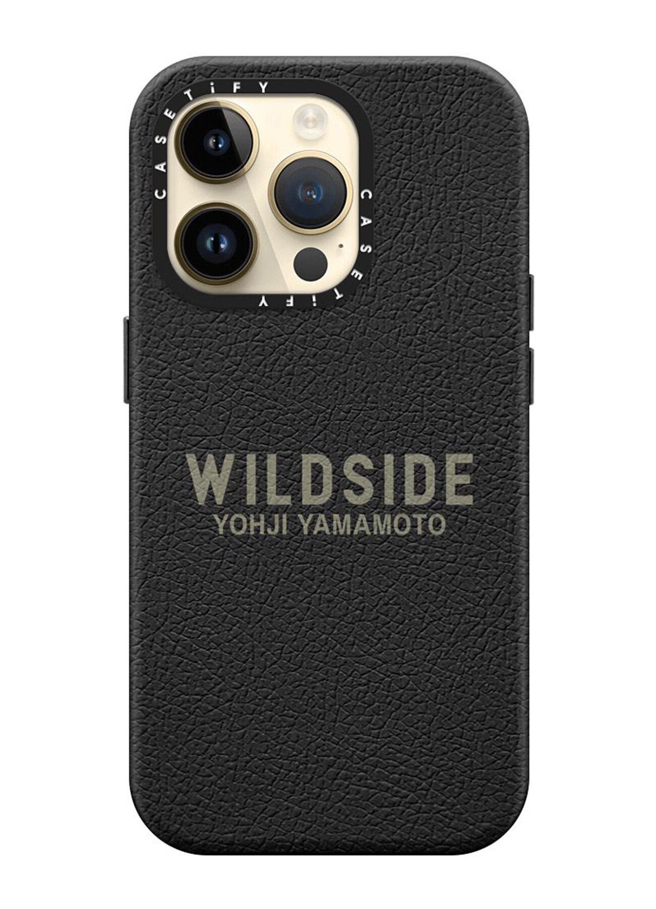WILDSIDE x CASETiFY LOGO iPhone case(Leather/Jet Black)_5