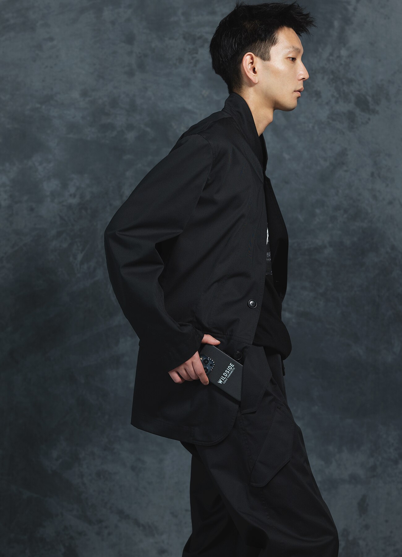 WILDSIDE x CASETiFY LOGO iPhone case (Leather/Jet Black)_8