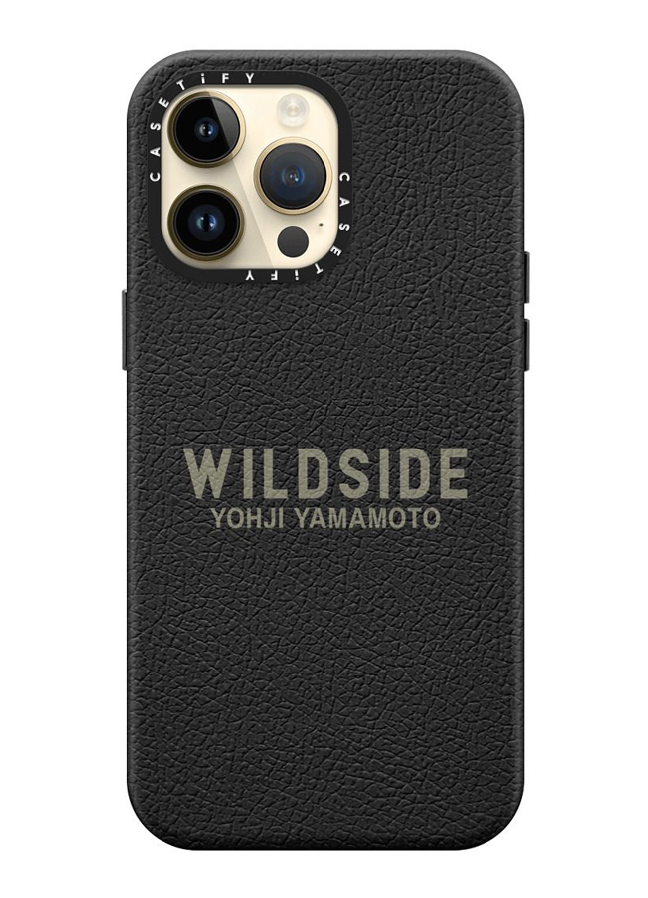 WILDSIDE x CASETiFY LOGO iPhone case(Leather/Jet Black)_6