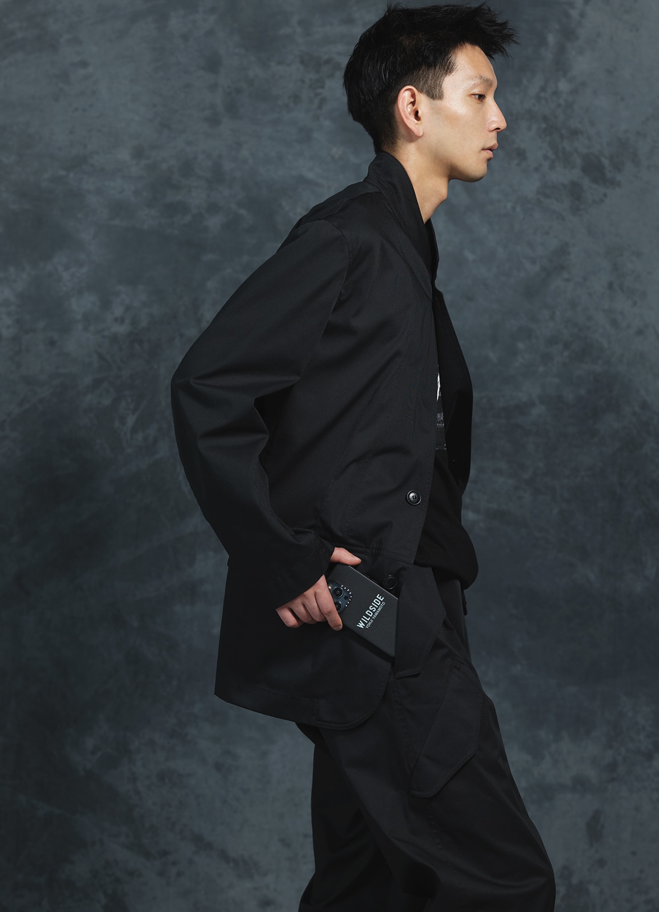 WILDSIDE x CASETiFY LOGO iPhone case (Leather/Jet Black)_8