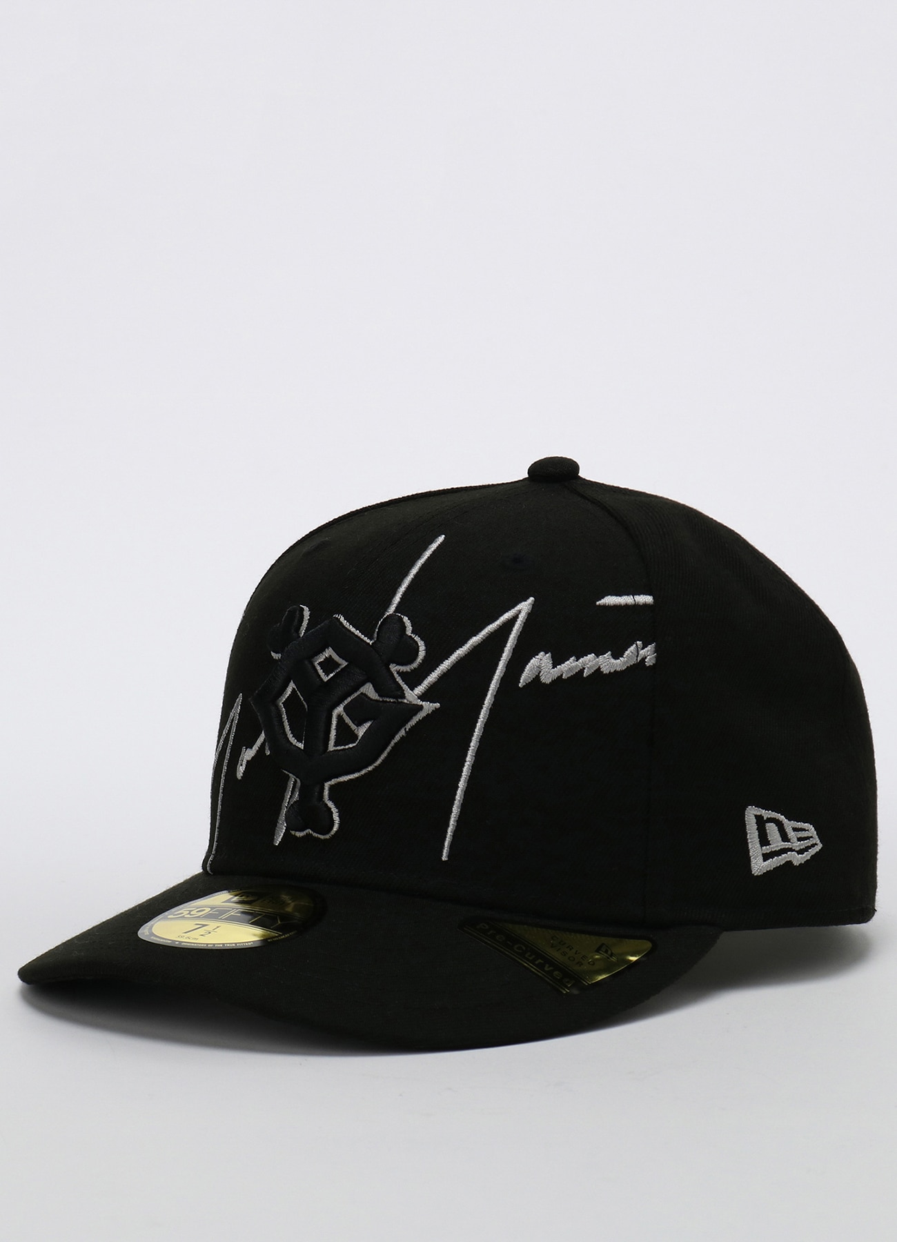 Yohji Yamamoto × Yomiuri Giants Pre-Curved 59FIFTY(7 1/4 BLACK