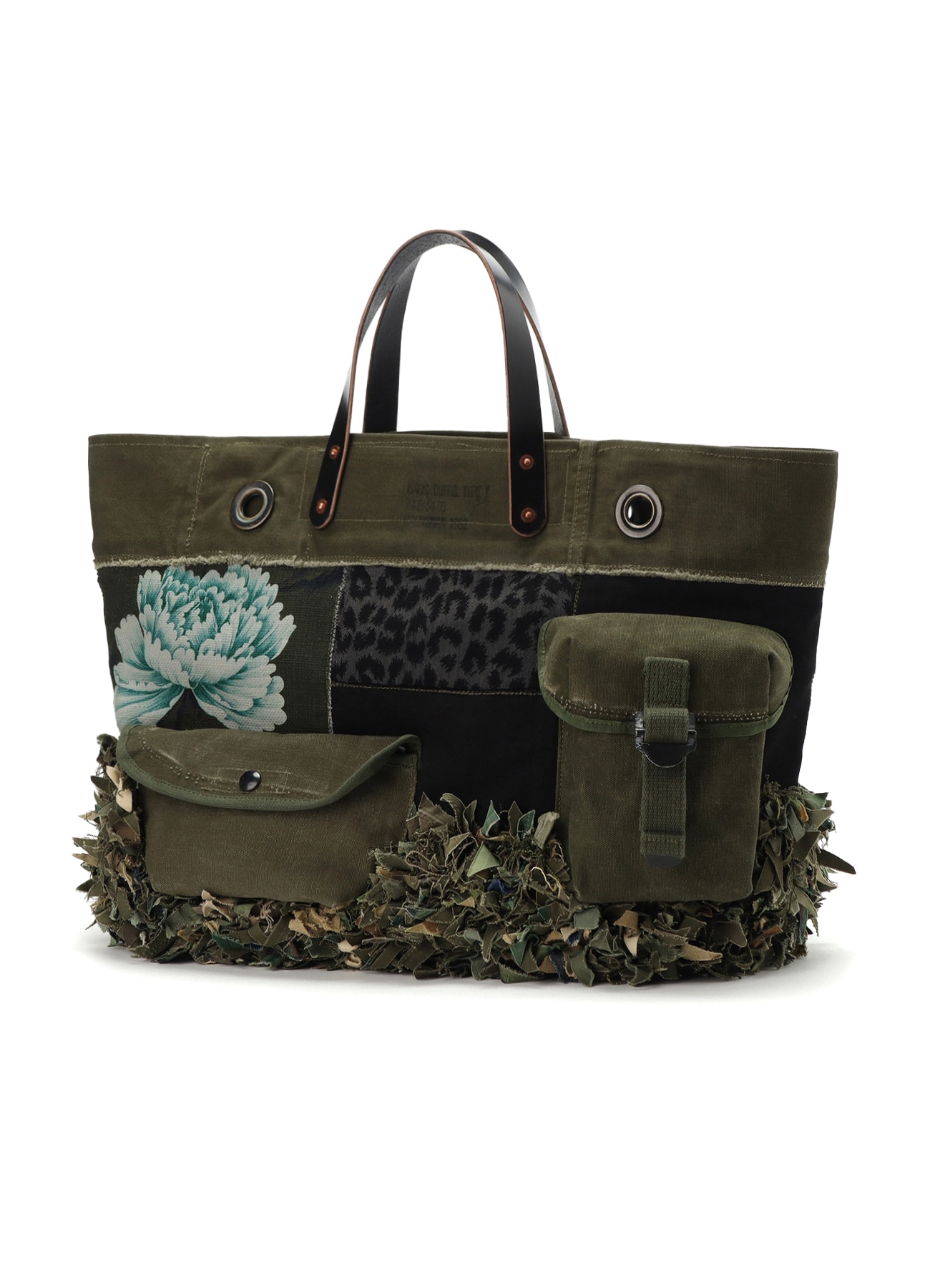 WILDSIDE × Room No.6 1950&#39;s Duffle Ghillie Tote Bag
