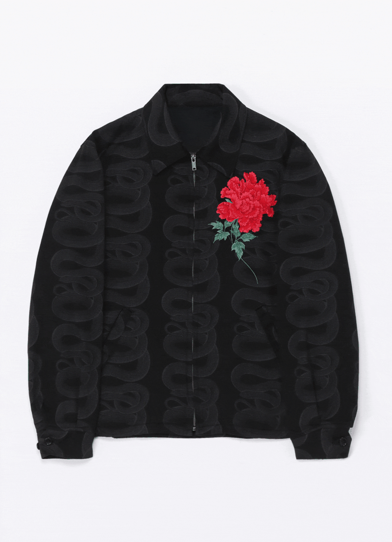 WILDSIDE × HYSTERIC GLAMOUR SNAKE MOTIF EMBROIDERED JACKET
