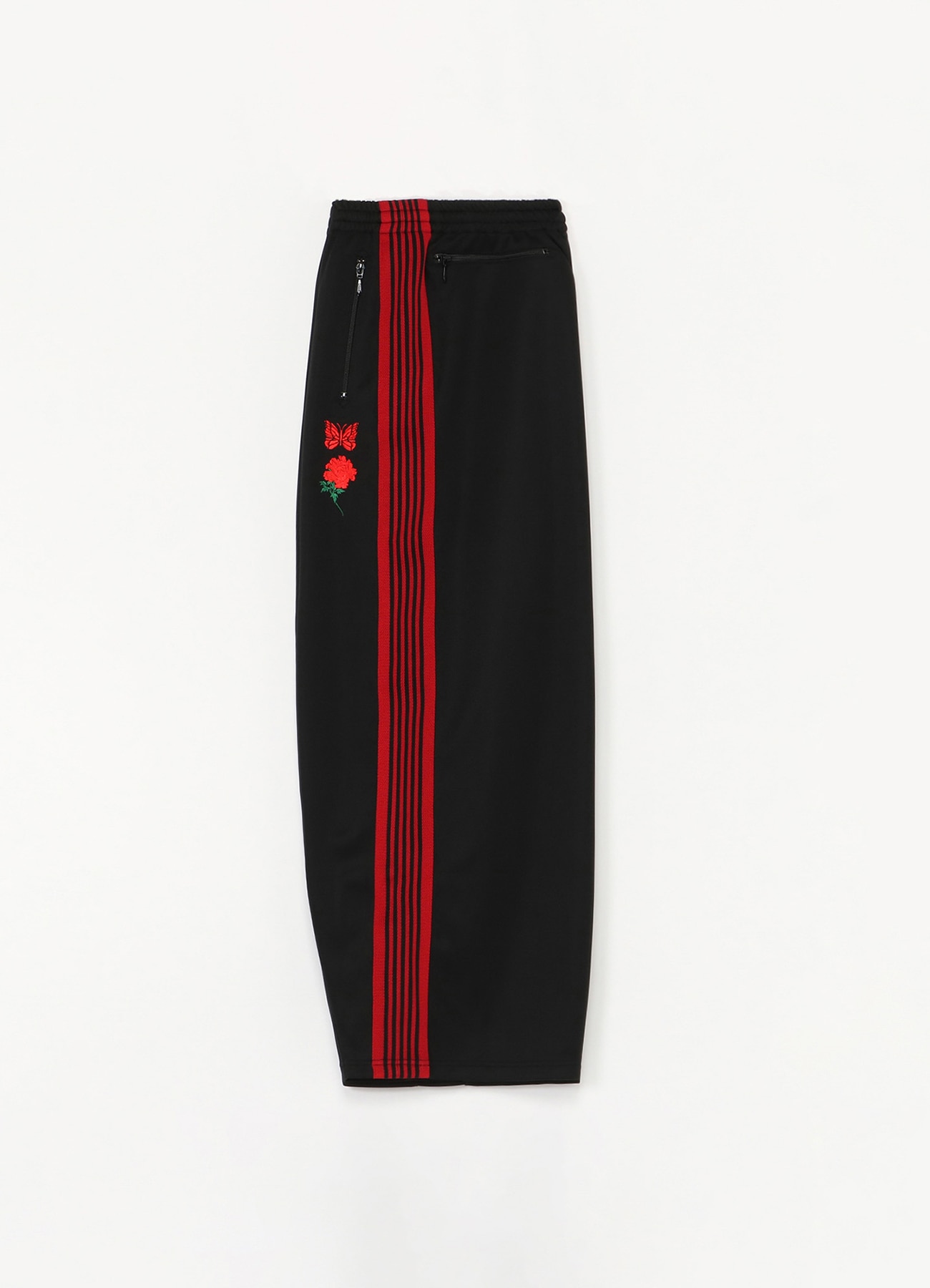 WILDSIDE x NEEDLES HD Track Pant (XS REDxBLACK): NEPENTHES