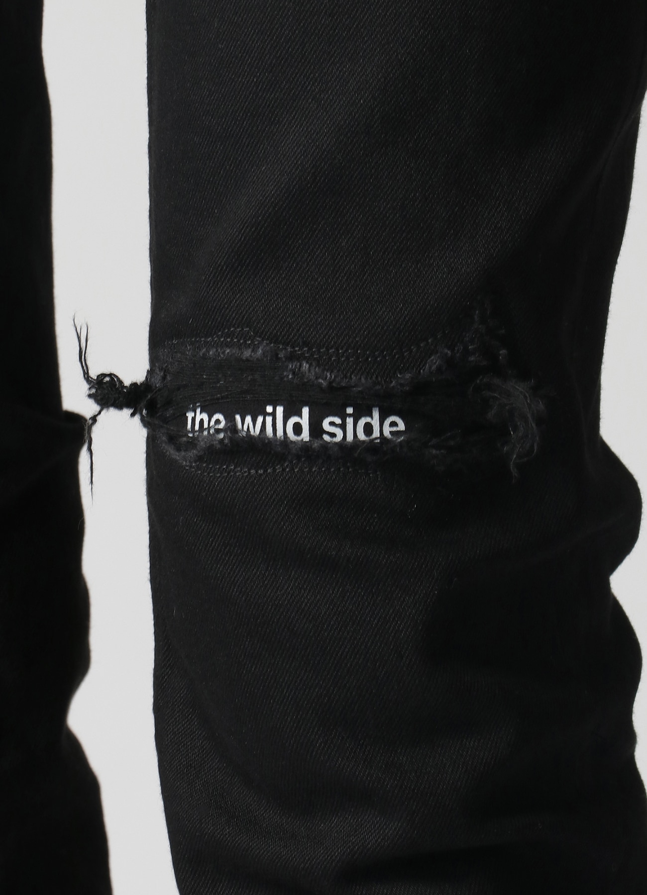 WILDSIDE × MINEDENIM KSL S.Slim STR 5pocket Skinny Pants(30 BLACK