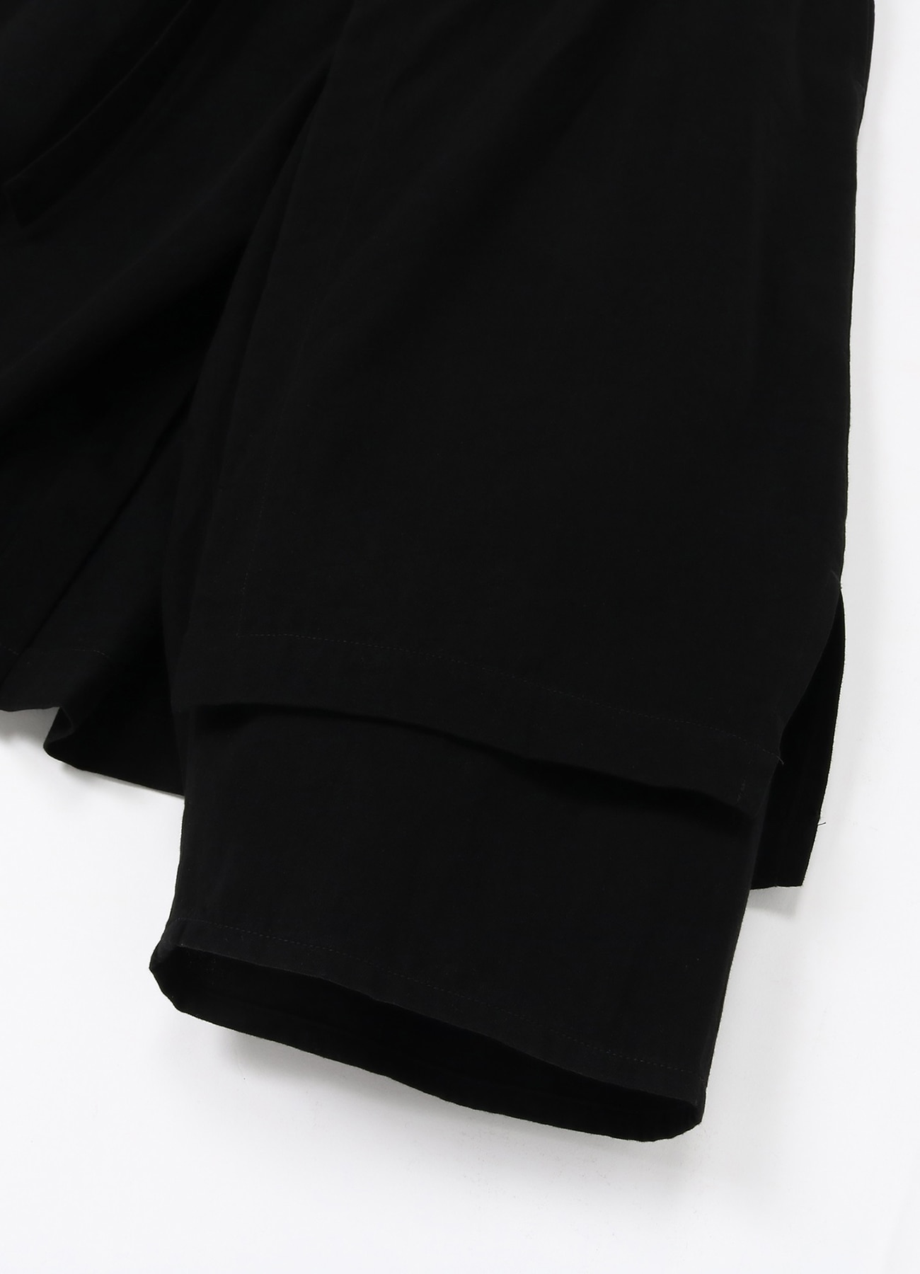 WILDSIDE × MINEDENIM F.Black Denim Wrap Pants(S BLACK): MINEDENIM