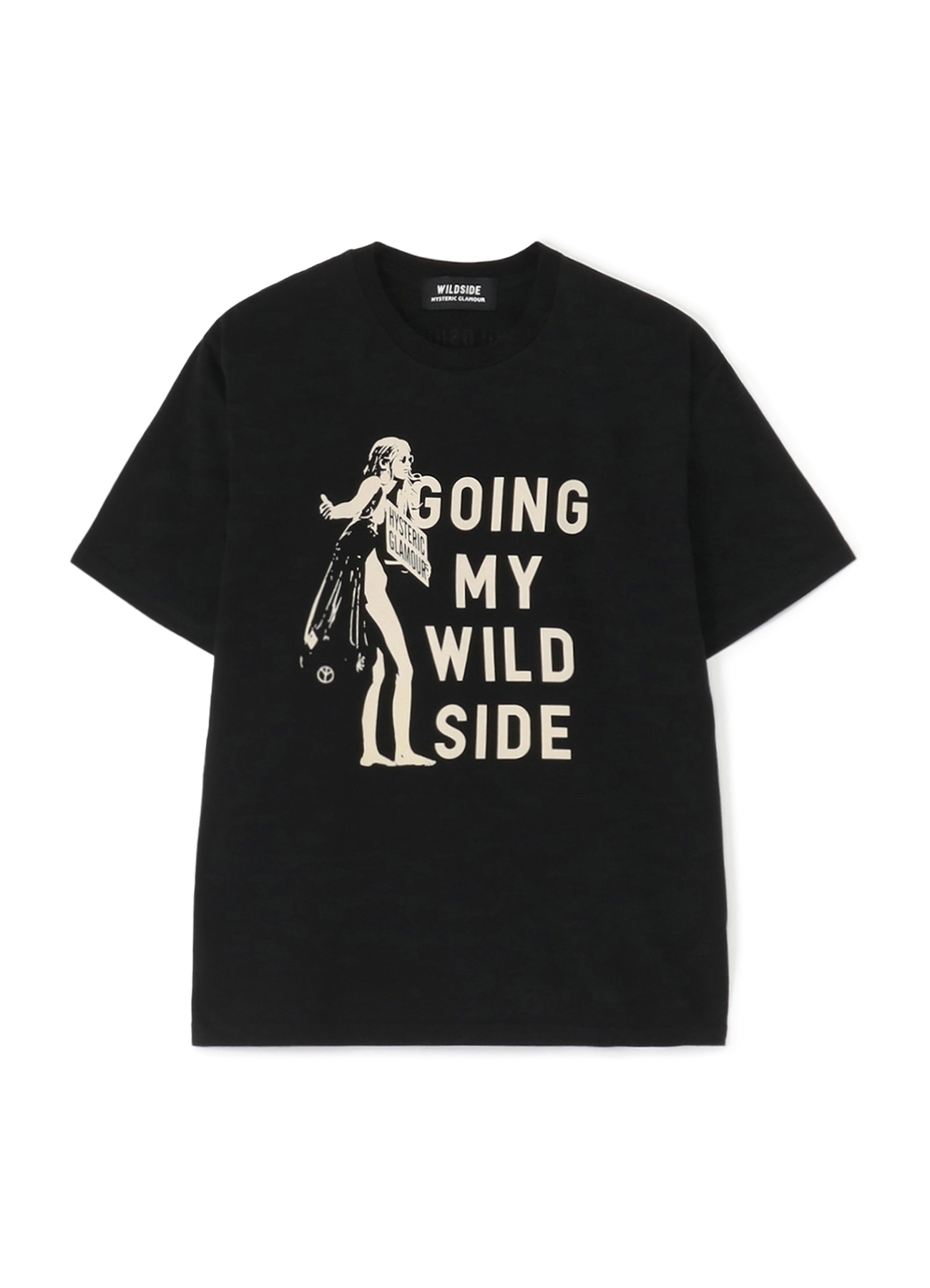 WILDSIDE x HYSTERIC GLAMOUR "GOING MY WILDSIDE" T-shirt