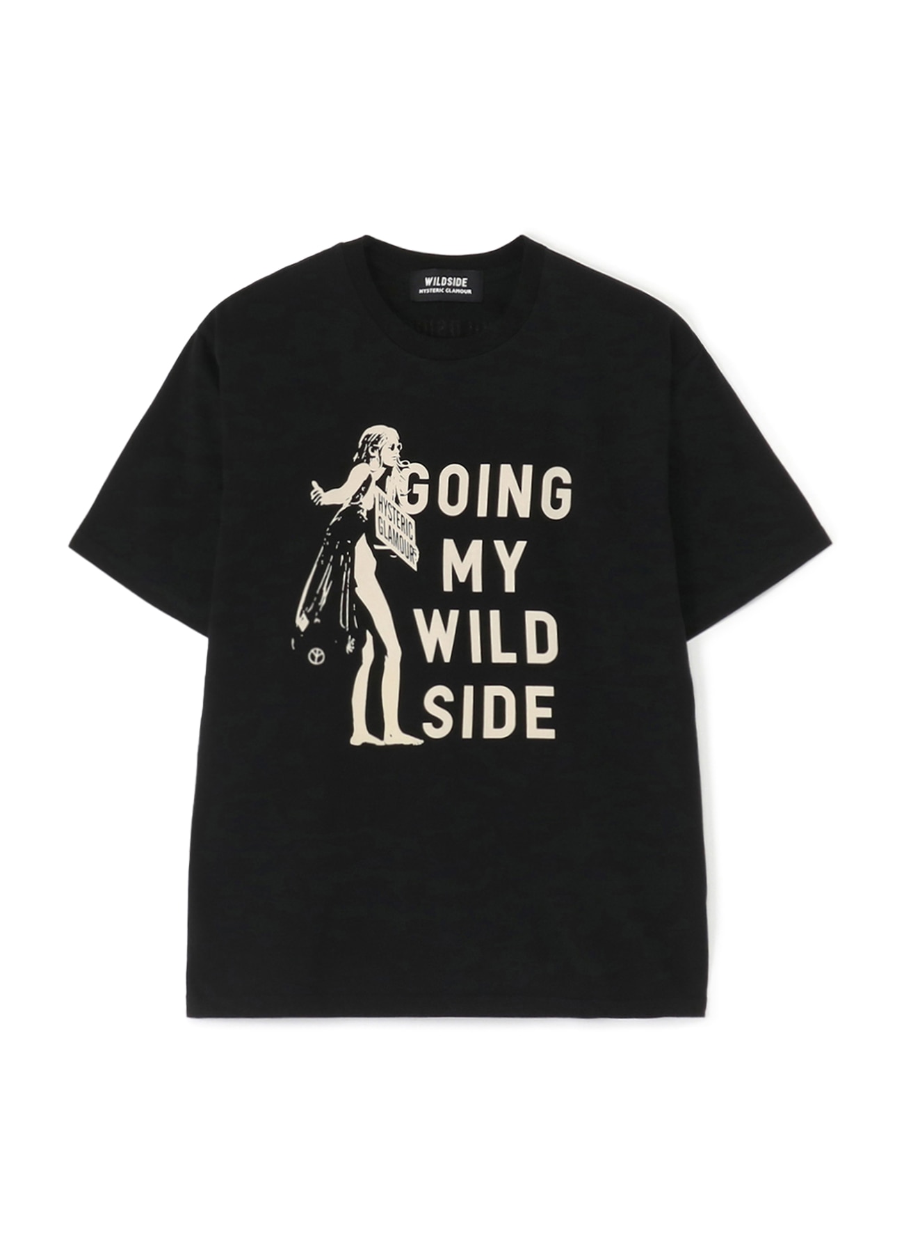 WILDSIDE × HYSTERIC GLAMOUR GOING MY WILDSIDE T-shirt