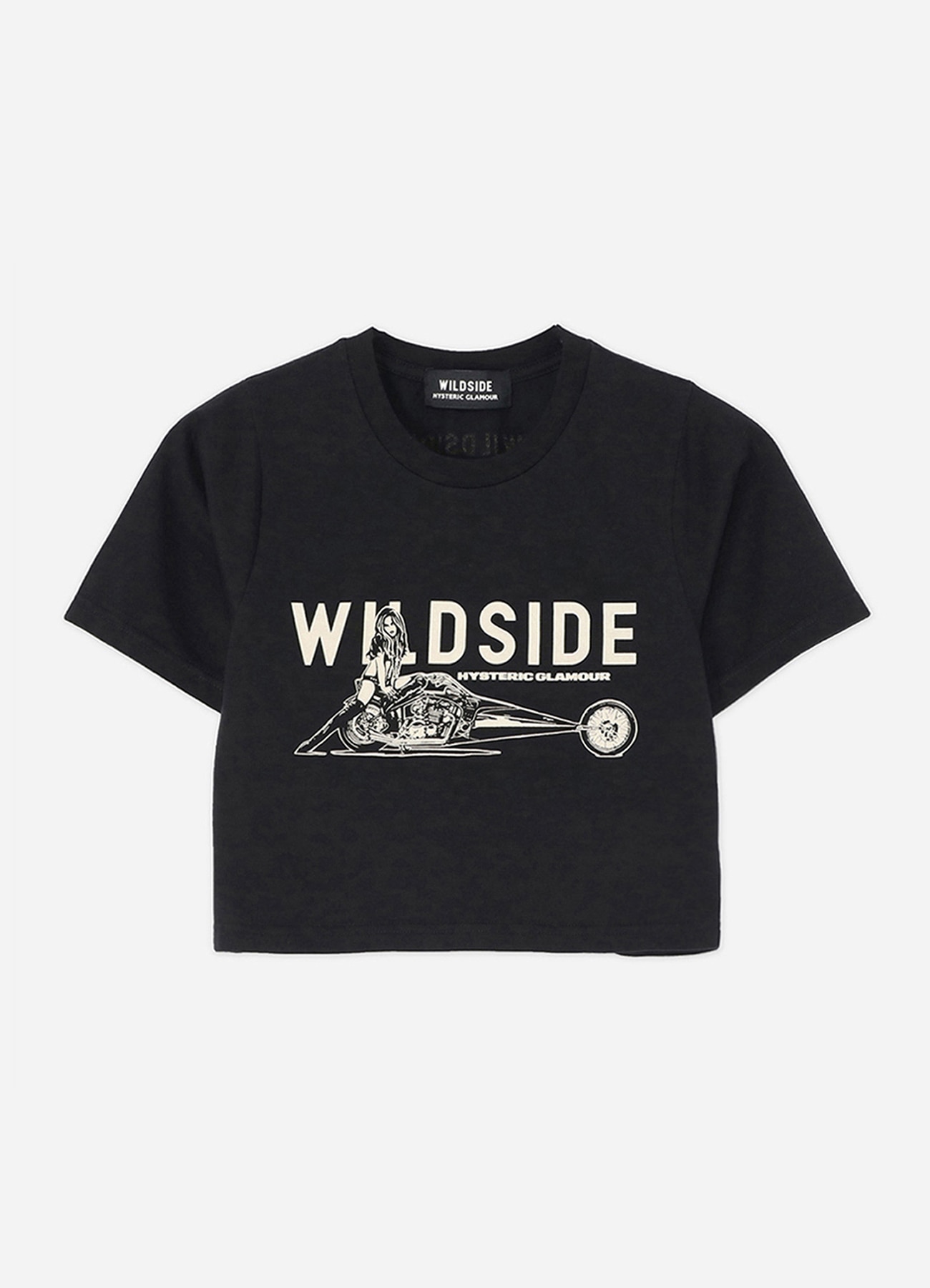 WILDSIDE x HYSTERIC GLAMOUR "SPEEDSTER" Short T-shirt