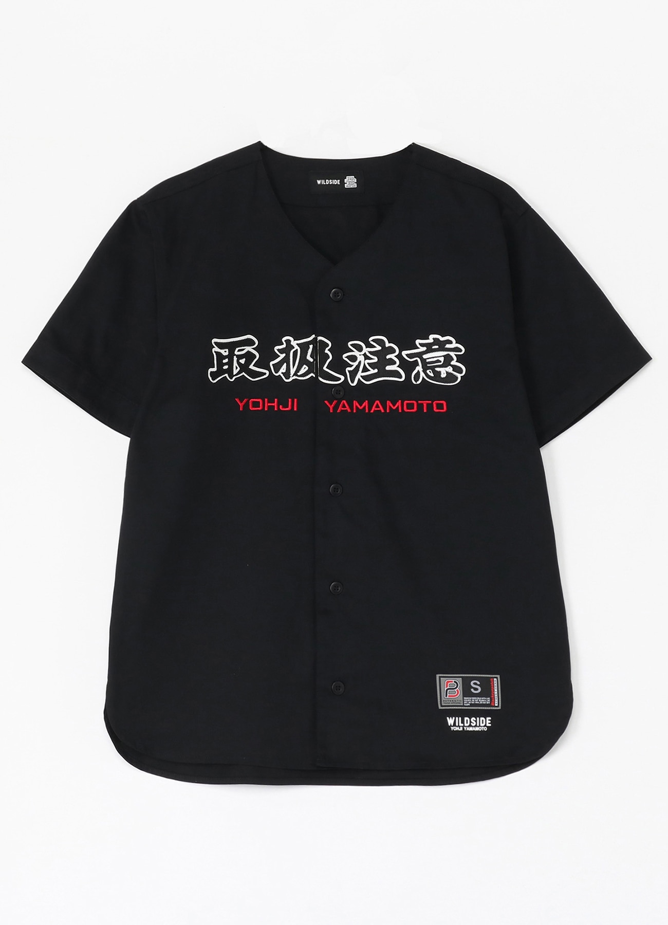 WILDSIDE × BlackEyePatch NOIR EYE PATCH Baseball T-shirt (S BLACK