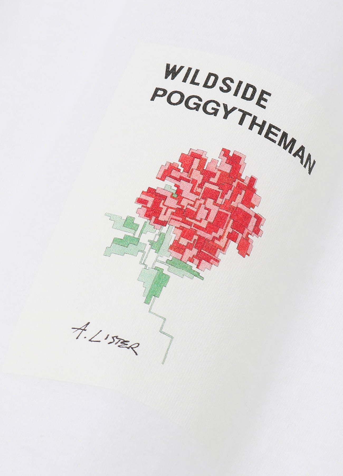 WILDSIDE × POGGYTHEMAN × Adam Lister PEONY Long Sleeve T-shirt_7