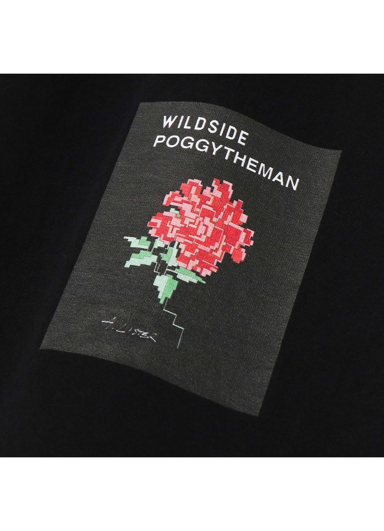 WILDSIDE × POGGYTHEMAN × Adam Lister PEONY Long Sleeve T-shirt