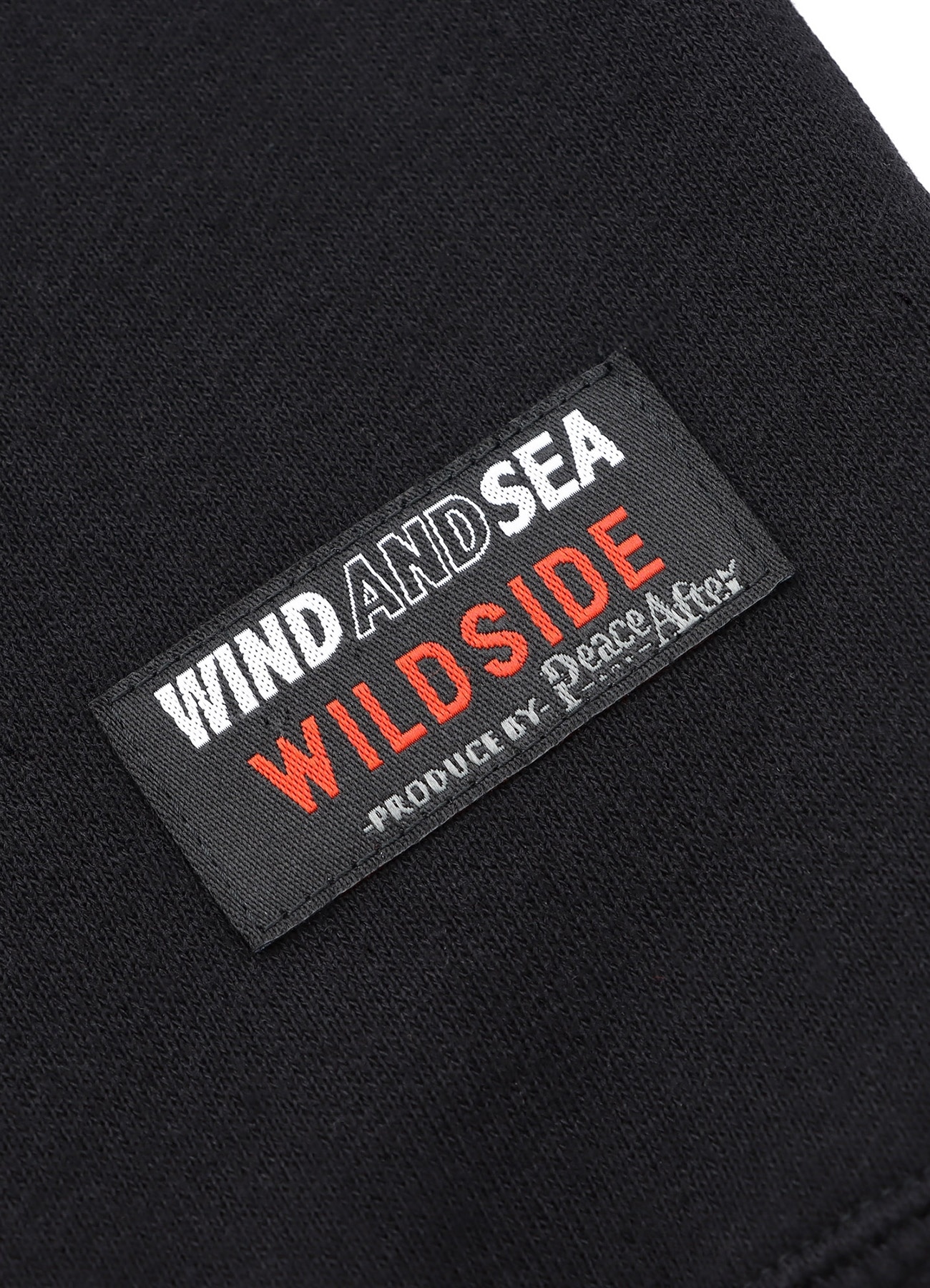 WILDSIDE × WIND AND SEA Damage Cutting Sweat Shirt(S BACK): WIND 