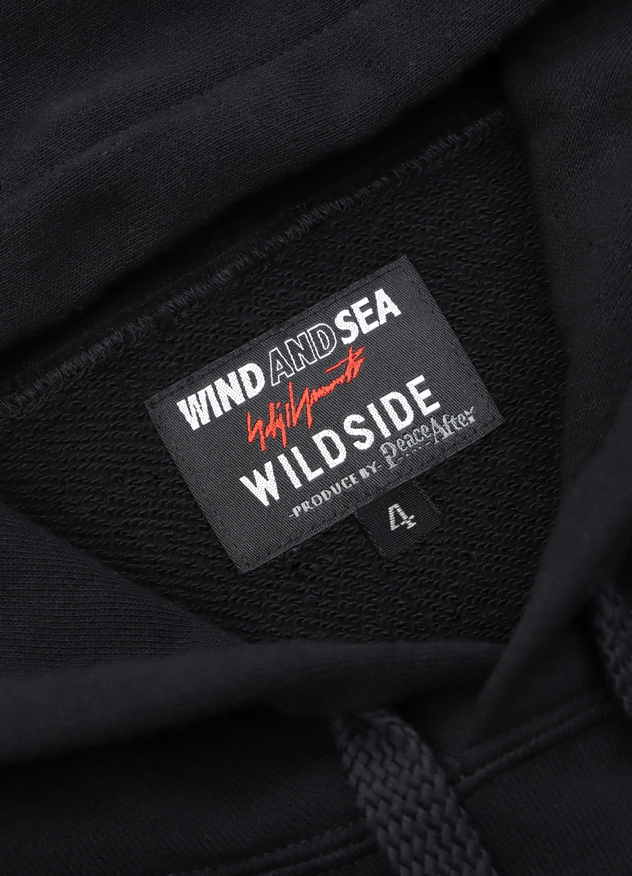 WILDSIDE × WIND AND SEA Reverse Logo Hoodie