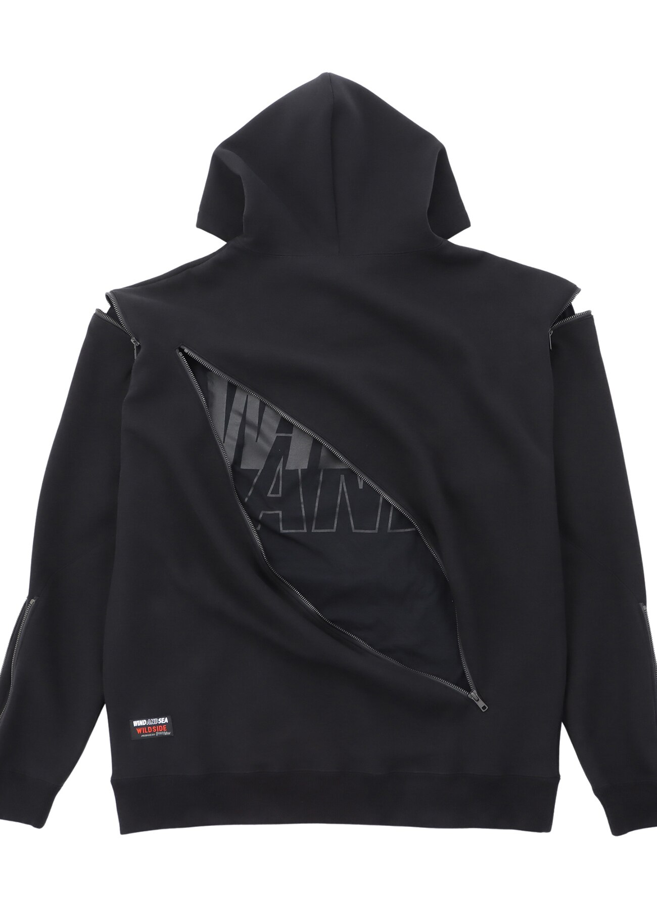 WILDSIDE × WIND AND SEA Multi Zipper Hoodie(S BACK): WIND AND SEA ...