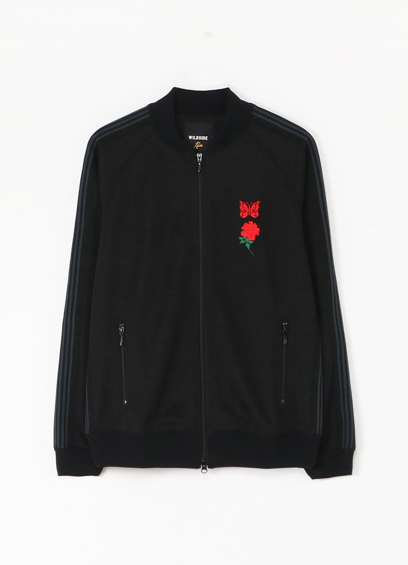 WILDSIDE × NEEDLES R.C. Track Jacket(L CHARCOALxBLACK): NEPENTHES