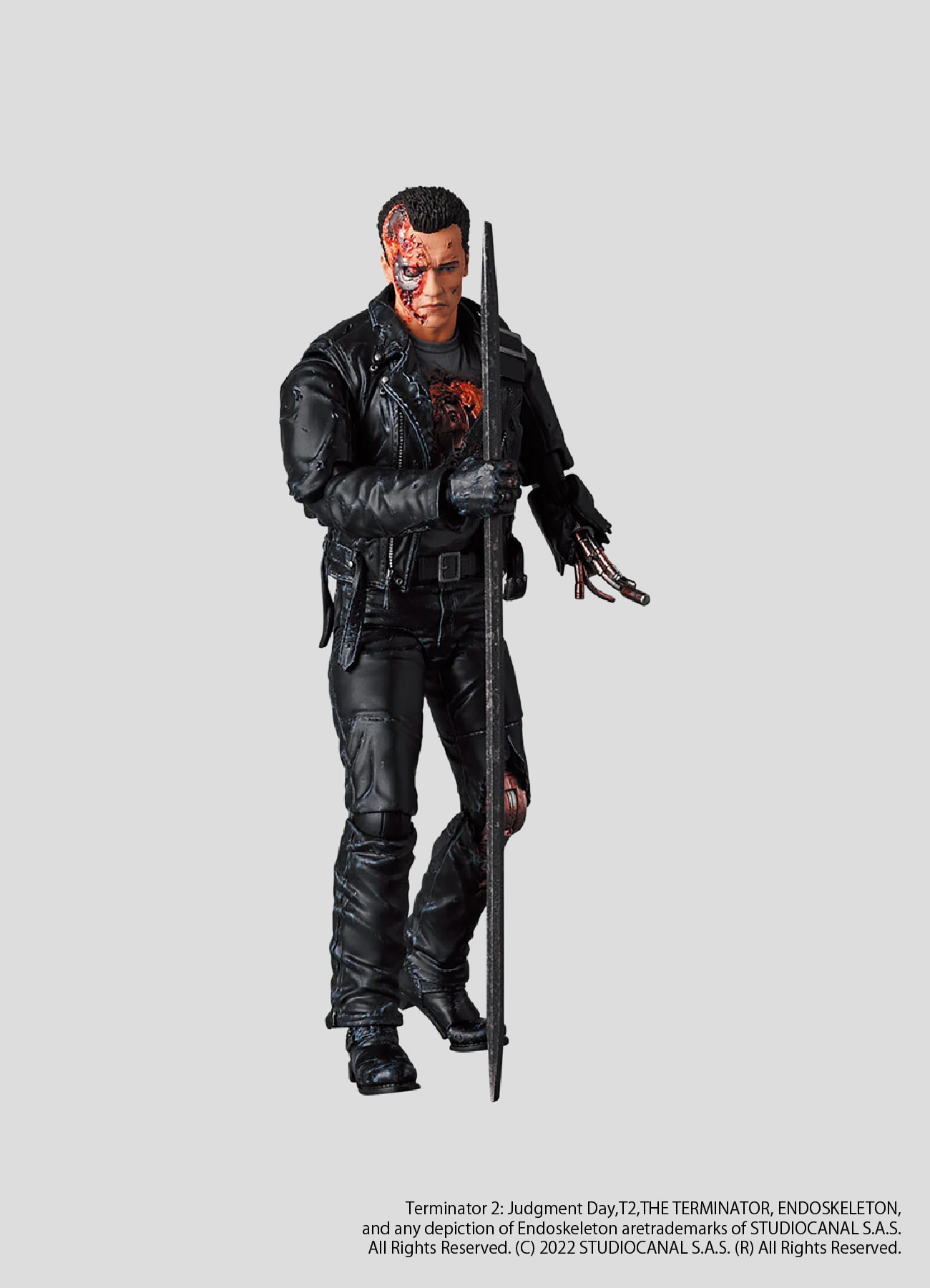 [29 Aug 12:00 JST release] MAFEX T-800 (T2:BATTLE DAMAGE Ver.)