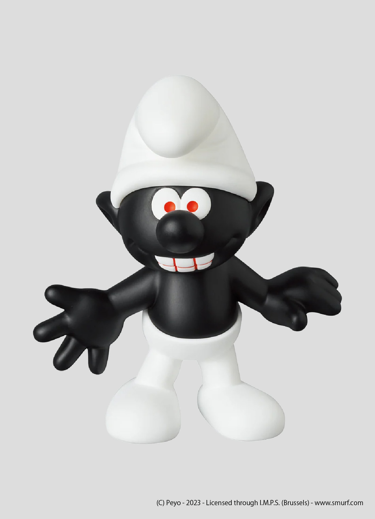 [29 Aug 12:00 JST release] UDF THE SMURFS SERIES 2 ANGRY SMURF BLACK