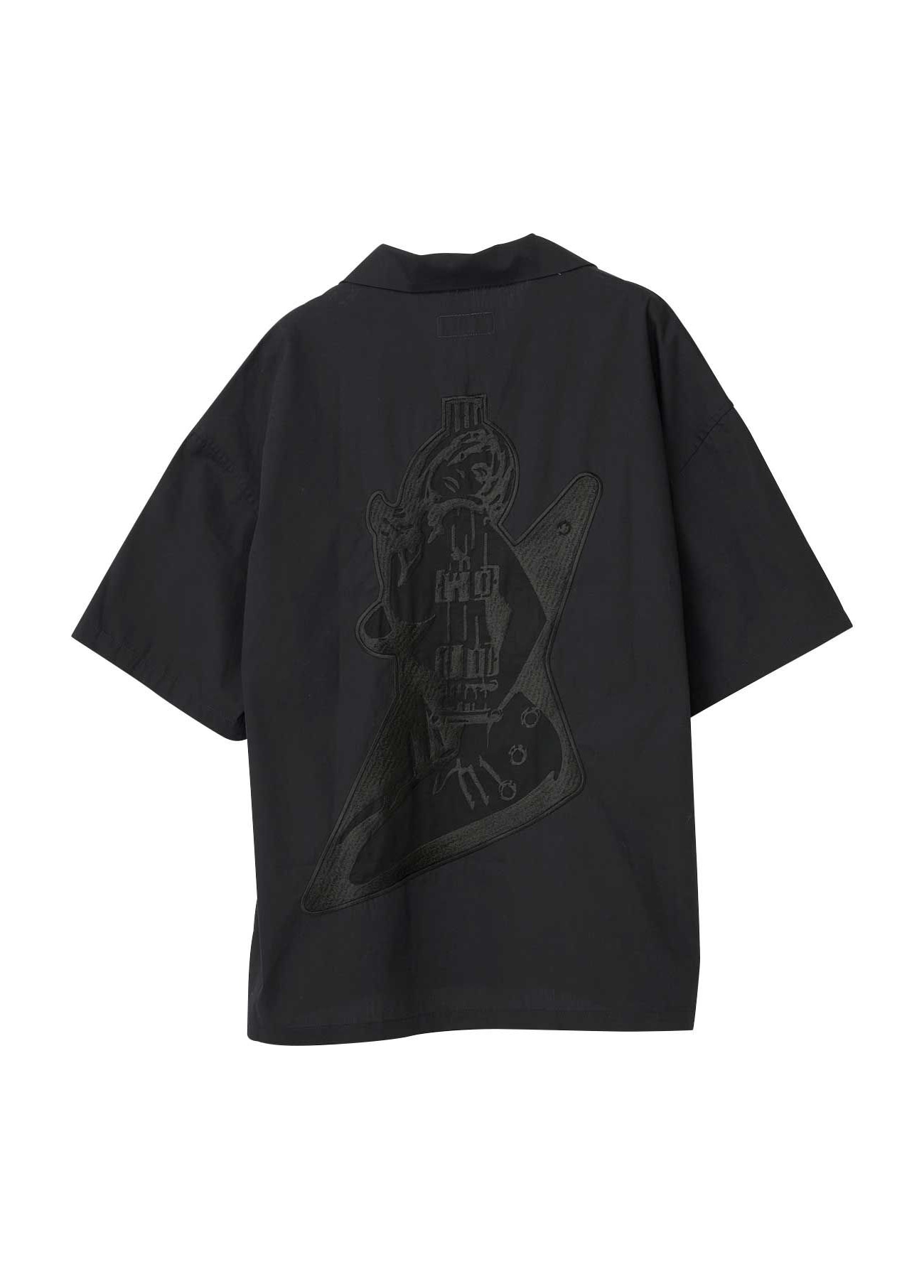 [6 June 12:00 JST release] GUITAR GIRL Embroidered Oversized Shirt_2
