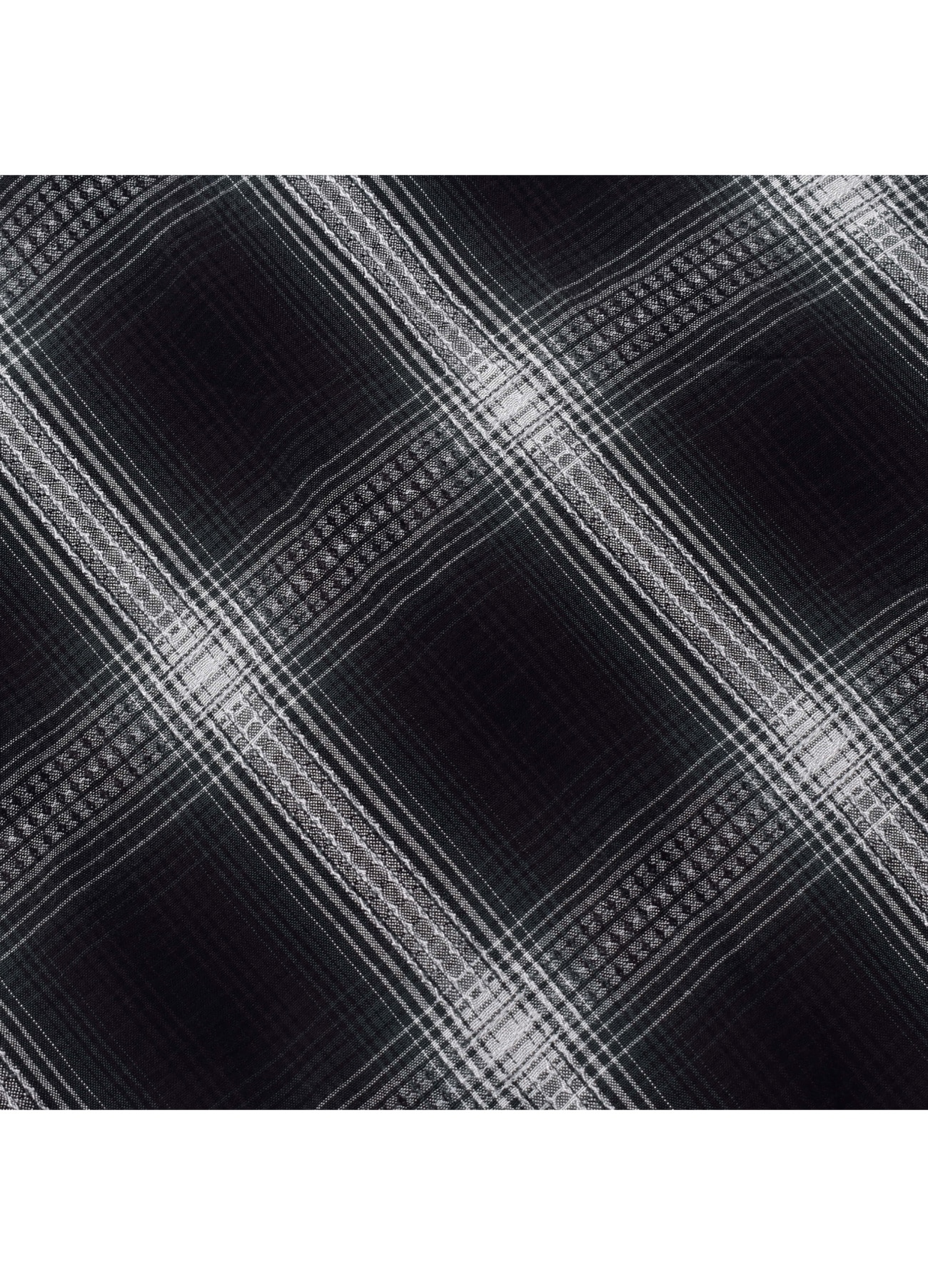 [16 May 12:00 JST release] Rayon Dobby Plaid S.S Open Collar SH_6